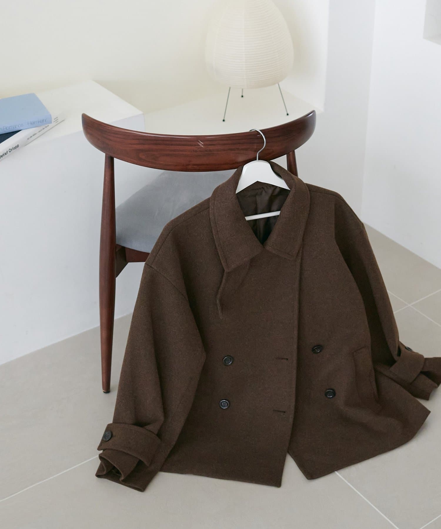 DISCOAT(ディスコート) 【軽量&暖かい/着こなし自在】中空糸スタンドミドルコート《WEB限定カラーあり》