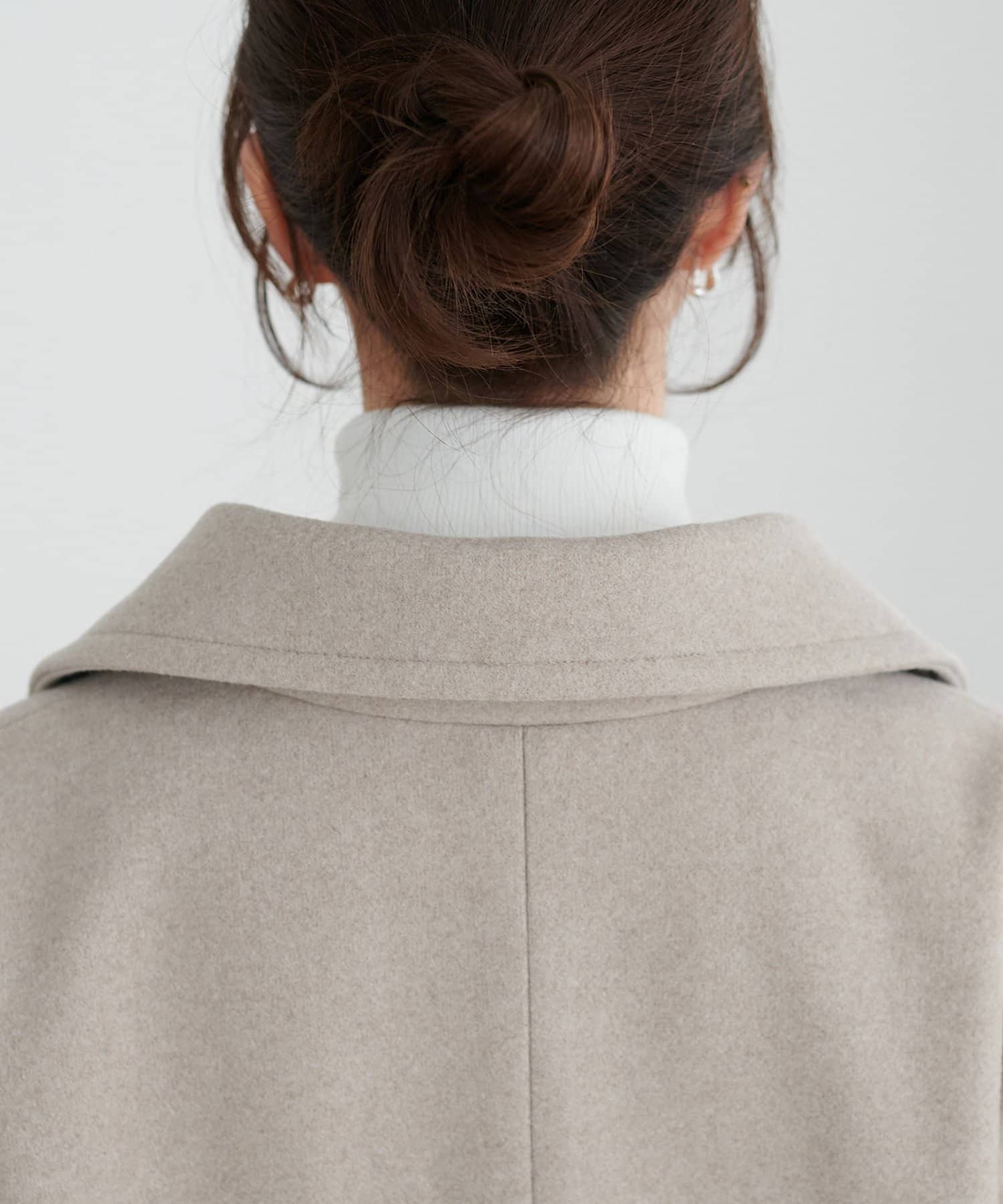 DISCOAT(ディスコート) 【軽量&暖かい/着こなし自在】中空糸スタンドミドルコート《WEB限定カラーあり》