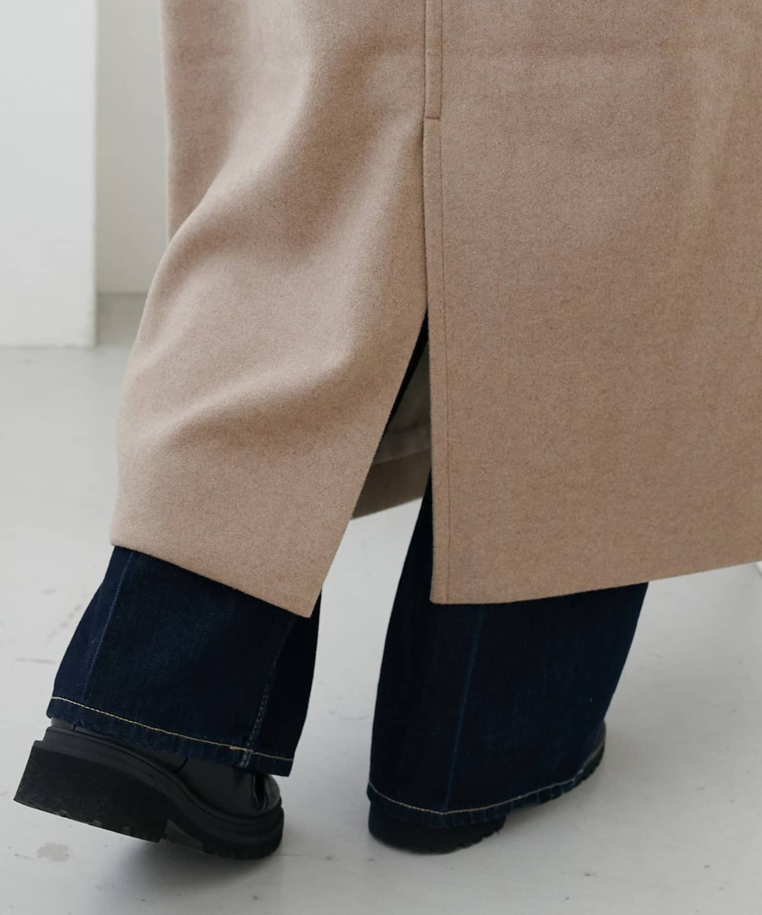 DISCOAT(ディスコート) 【冬の定番/軽量/こなれ感まとう】中空糸チェスターコート