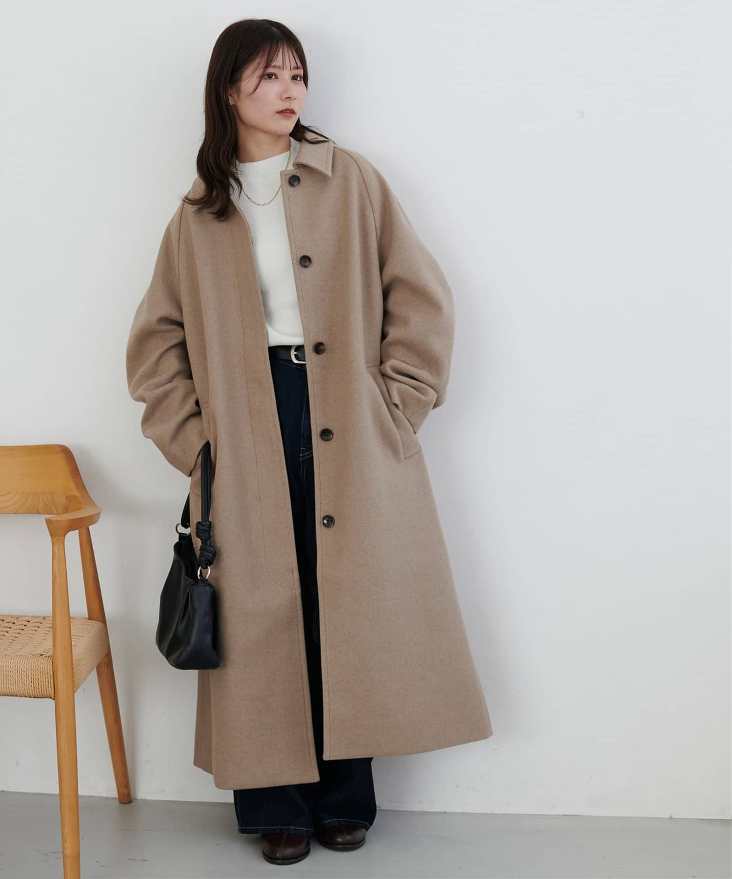 DISCOAT中空糸スタンドミドルコート Discoat｜中空糸スタンドミドルコート《WEB限定カラーあり