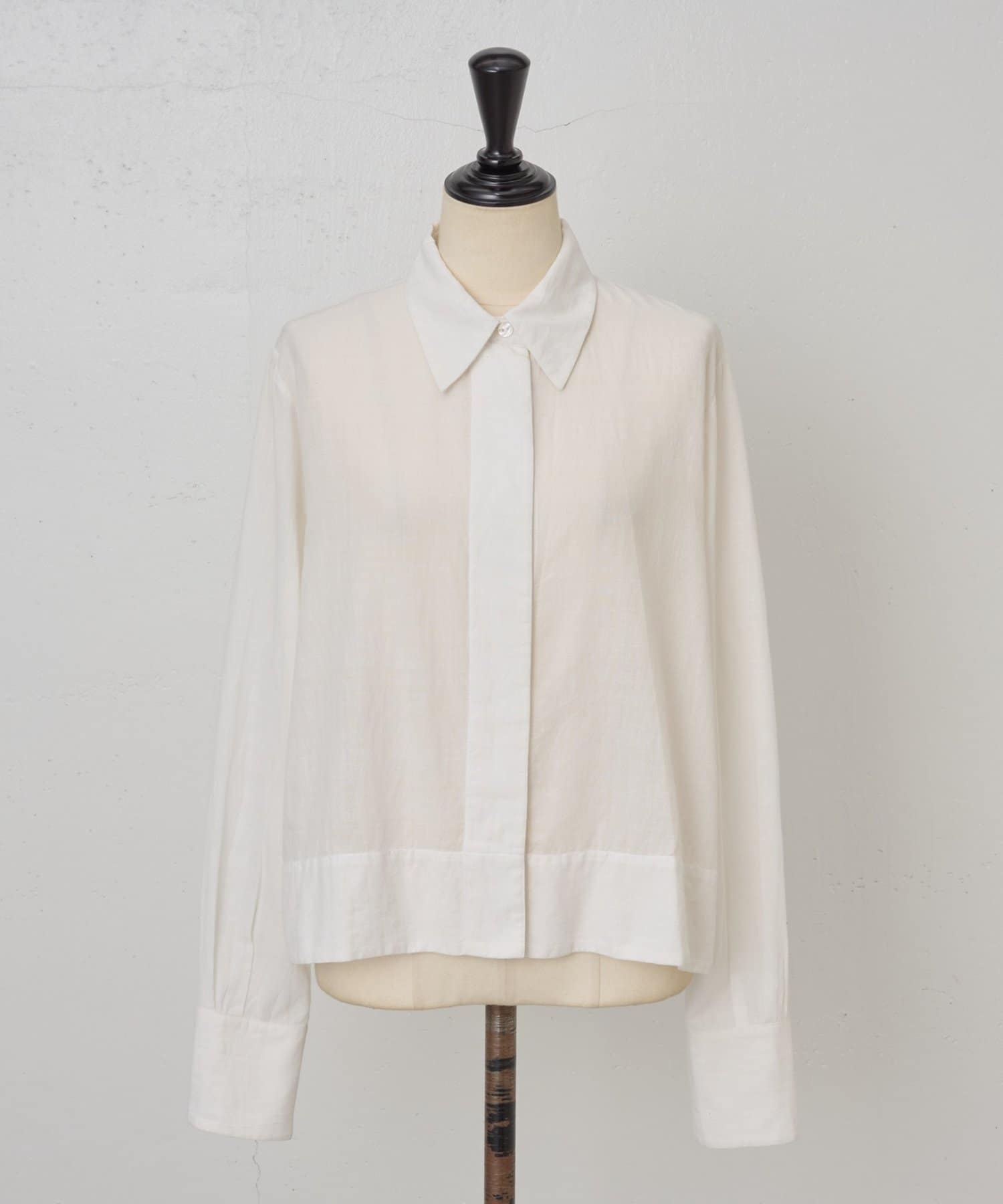 BEARDSLEY(ビアズリー) 《KHADI&CO》比翼シャツ