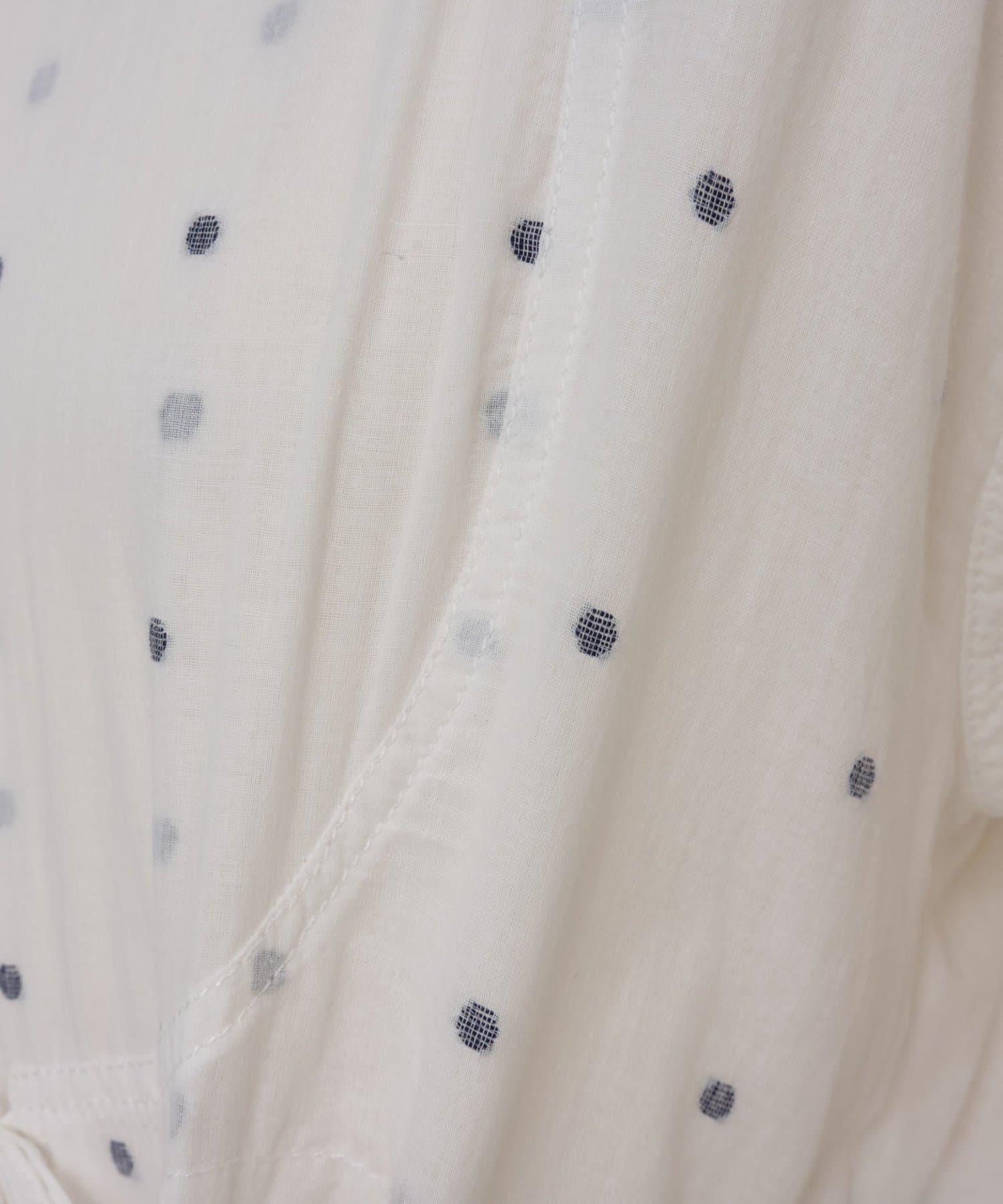 BEARDSLEY(ビアズリー) 《KHADI&CO》カシュクールドットブラウス