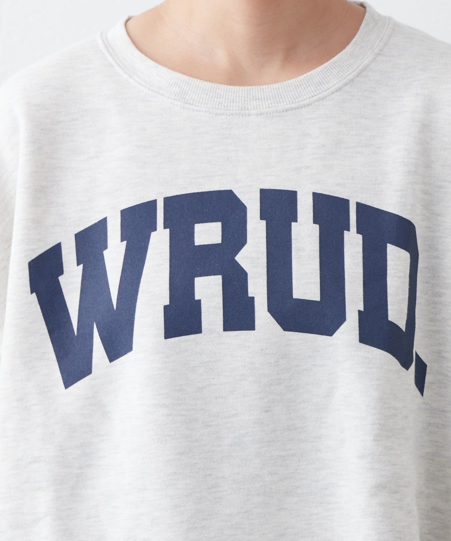 CIAOPANIC TYPY(チャオパニックティピー) 【WEB限定】【UNISEX】WRUD.ビッグシルエット裏起毛ロゴスウェット