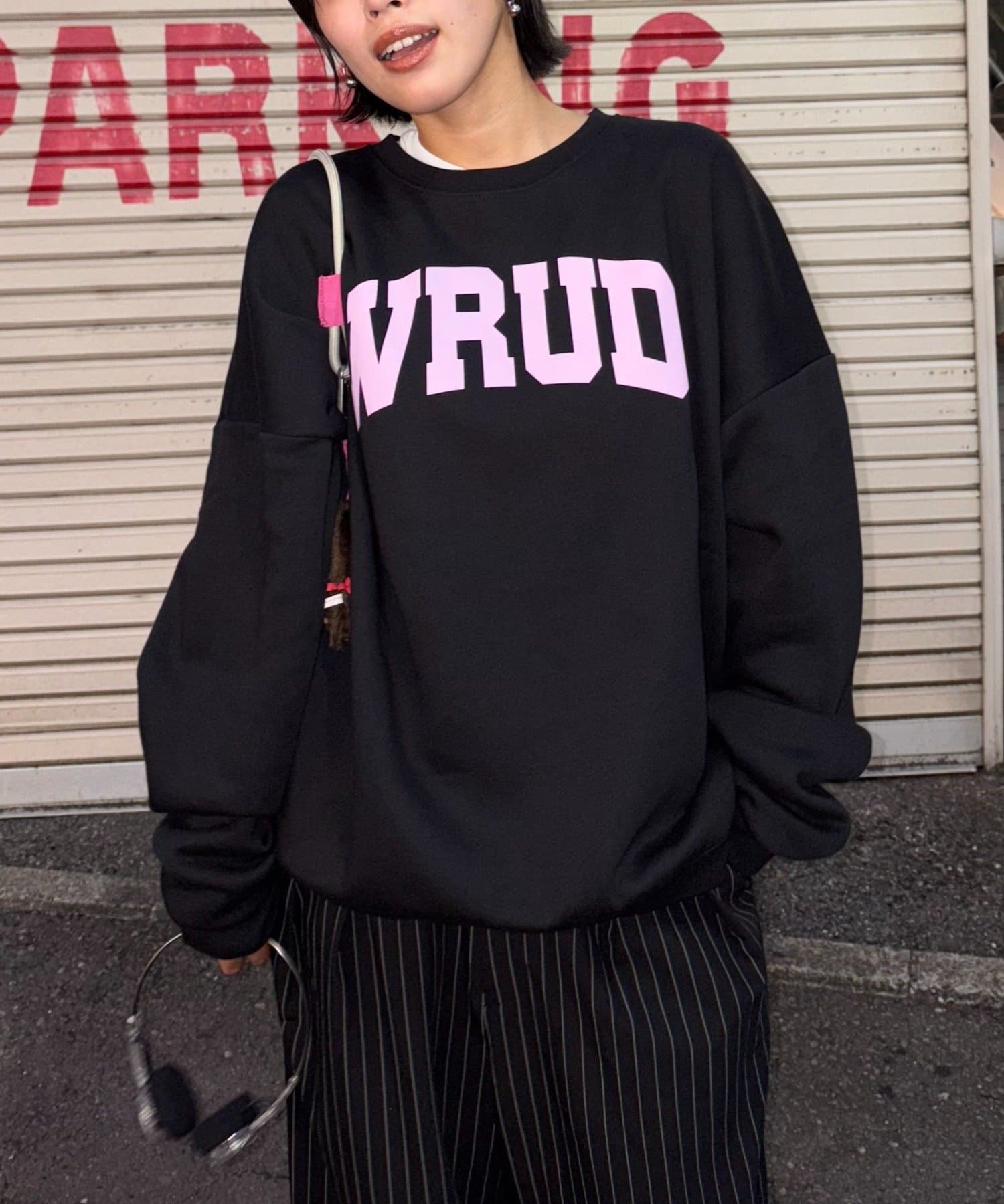 CIAOPANIC TYPY(チャオパニックティピー) 【WEB限定】WRUD.ビッグシルエットロゴスウェット