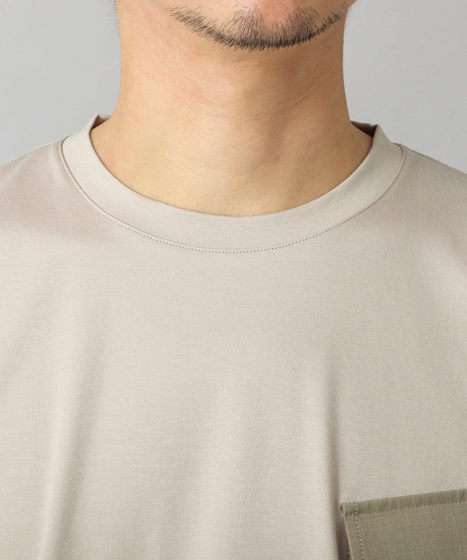 NOLLEY'S(ノーリーズ) 【ACTIVE SECT】《限定展開》カーゴポケットTシャツ