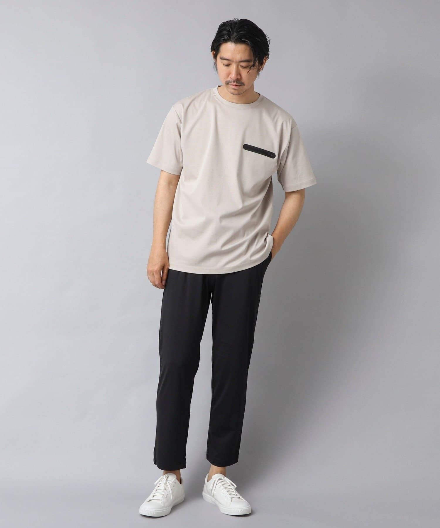 NOLLEY'S(ノーリーズ) 【ACTIVE SECT】《限定展開》シーリングポケットTシャツ