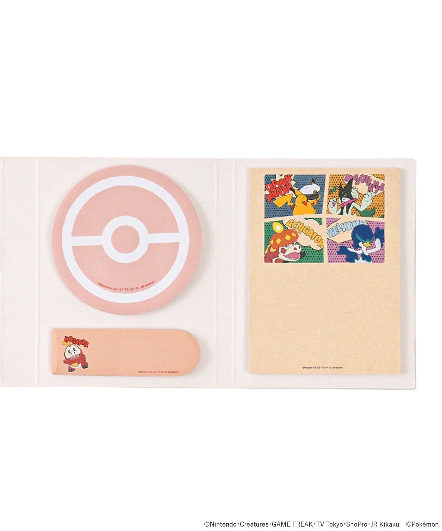3COINS(スリーコインズ) 付箋セット／ポケットモンスター