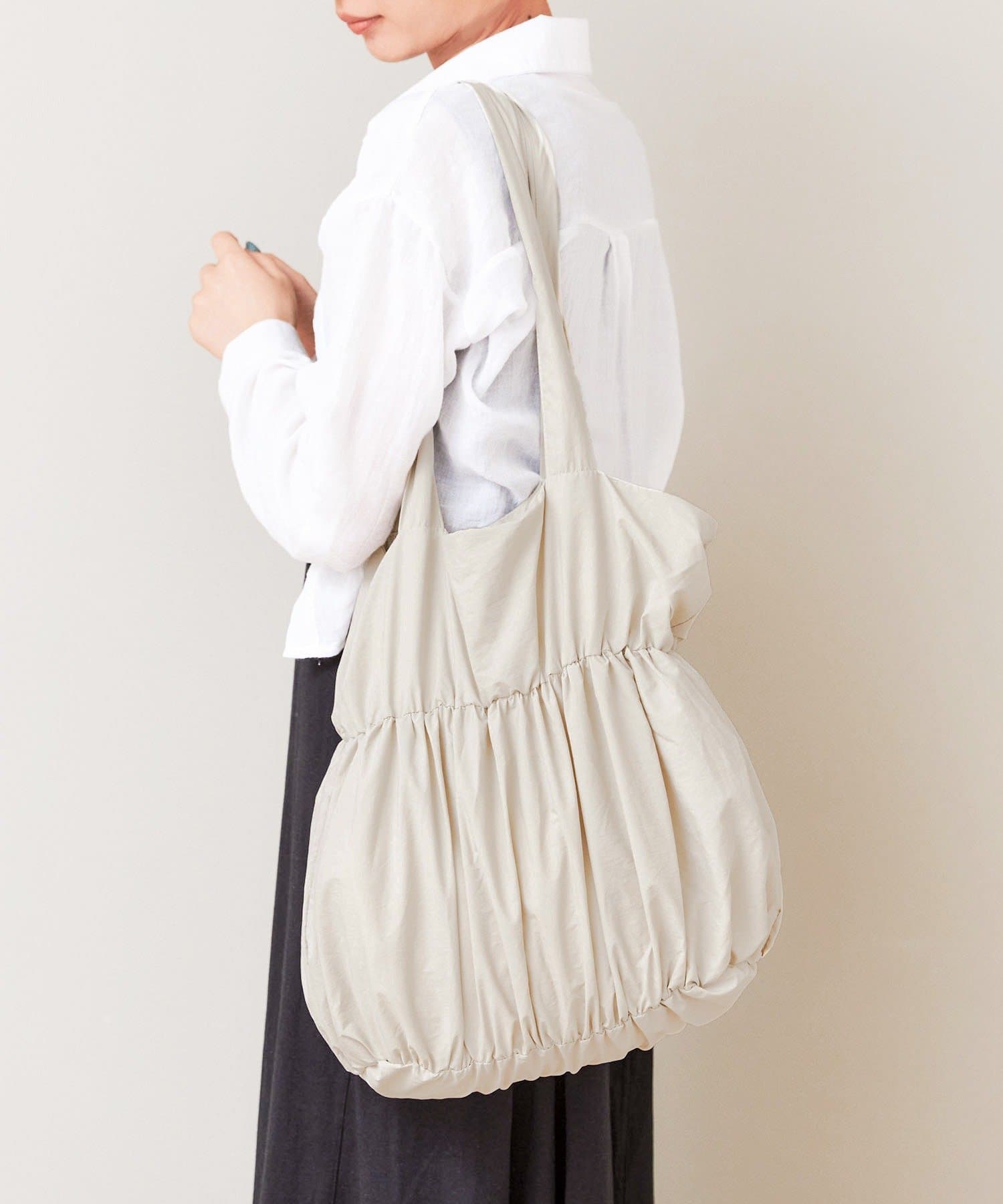 salut!(サリュ) 《WEB先行販売》くしゅくしゅアロンディバッグ