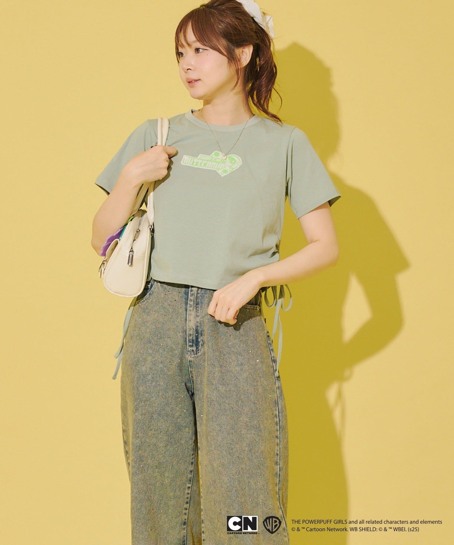 NICE CLAUP / OLIVE des OLIVE OUTLET(ナイスクラップ  / オリーブ デ オリーブ アウトレット) 【RMAF】パワパフドロストT