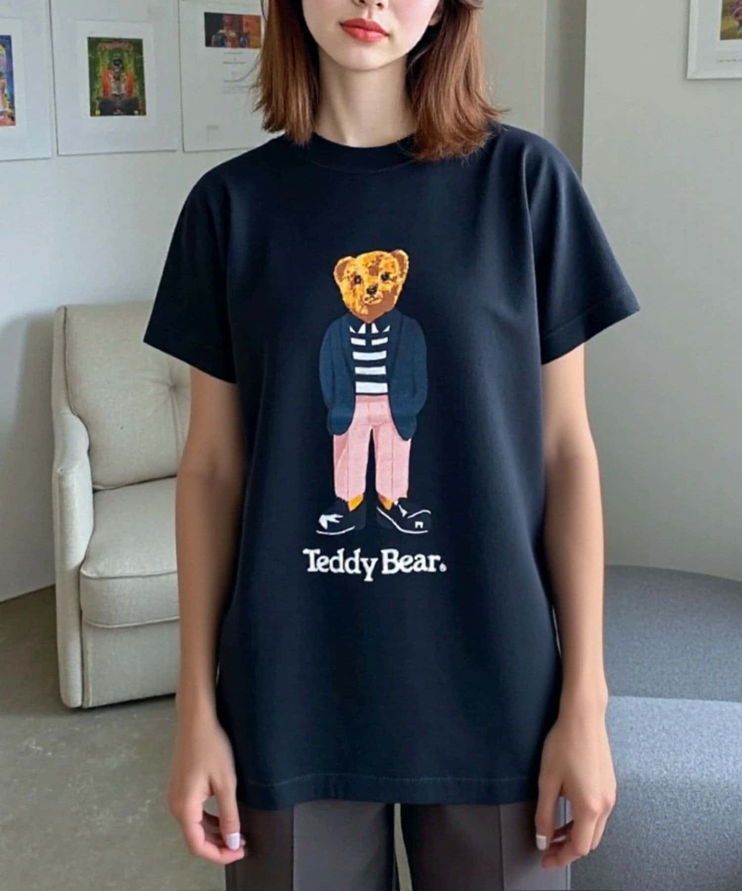 LOCUST(ローカスト) TeddyレディースプリントT ジャケット柄
