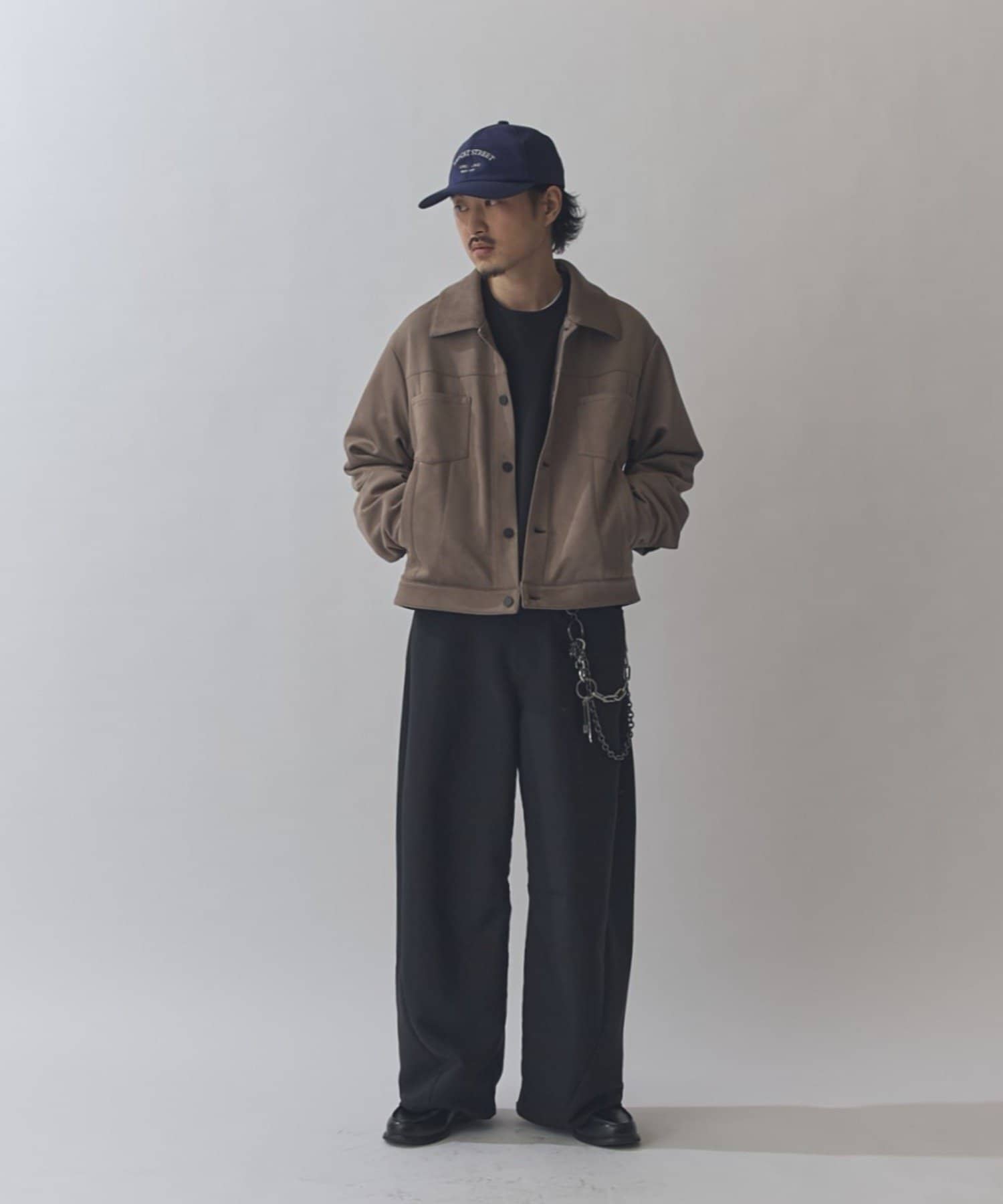 Lui's(ルイス) フェイクスウェード トラッカージャケット