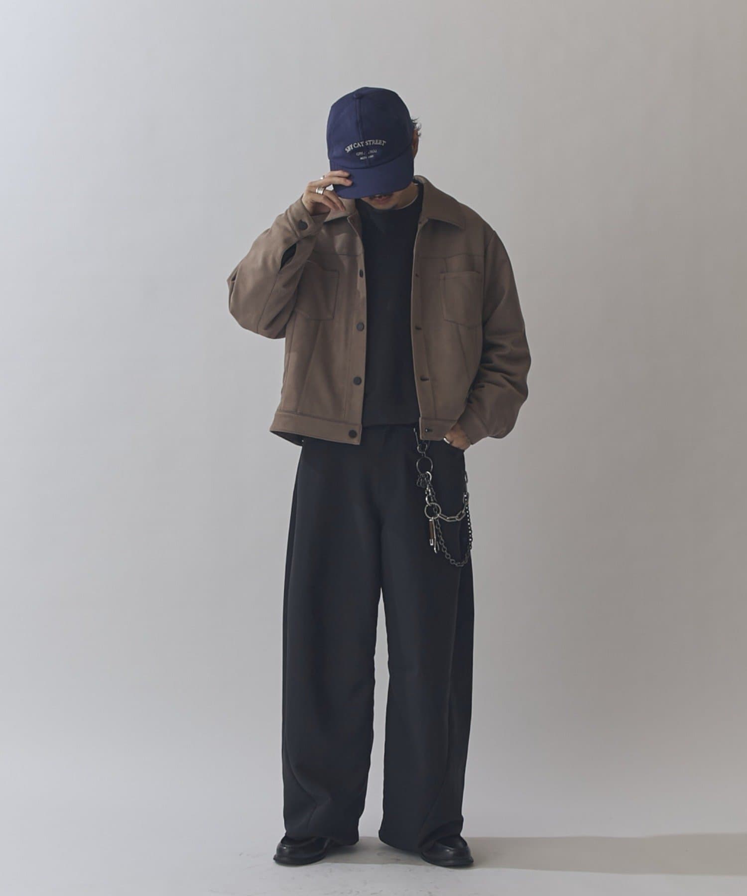 Lui's(ルイス) フェイクスウェード トラッカージャケット