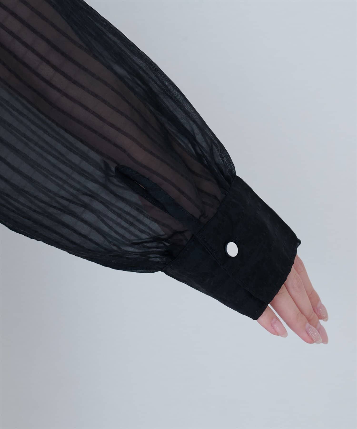 natural couture(ナチュラルクチュール) 【WEB限定】シアービッグシャツ