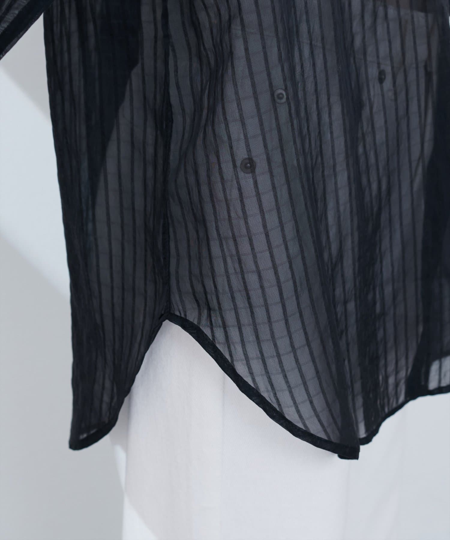 natural couture(ナチュラルクチュール) 【WEB限定】シアービッグシャツ