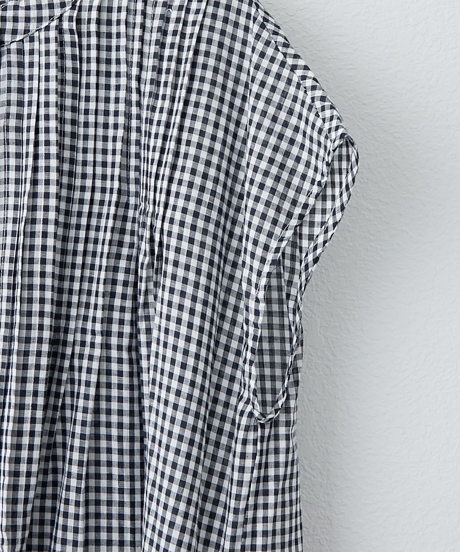 NICE CLAUP / OLIVE des OLIVE OUTLET(ナイスクラップ  / オリーブ デ オリーブ アウトレット) 【RMAF】【NAO】コットン100%フレンチスリーブタックワンピース