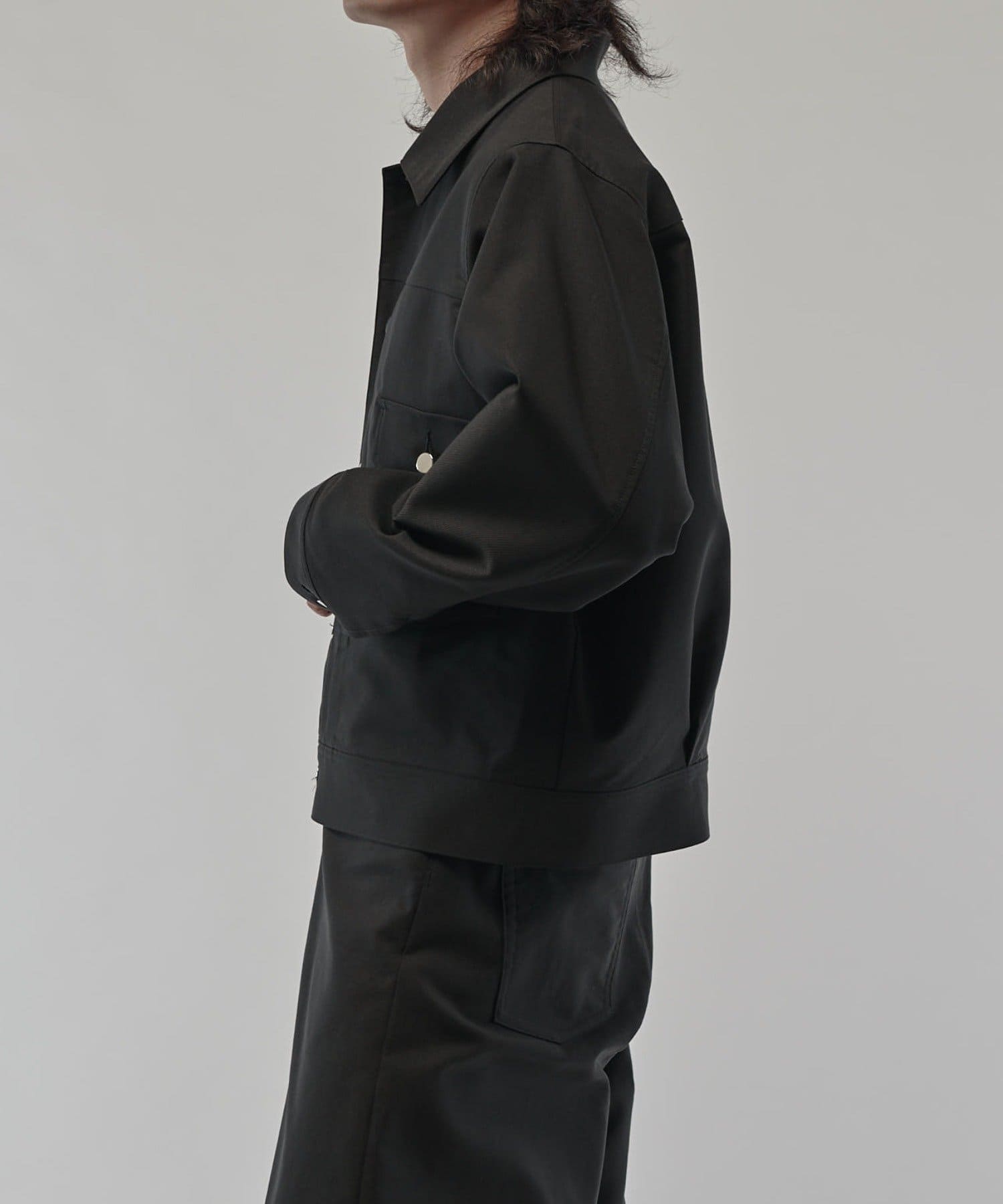 【Lui's（ルイス）】セットアップ（ジャケット、パンツ）別売り可 lui's ルイス【4×4 セットアップシリーズ 21S/S】ノーカラー