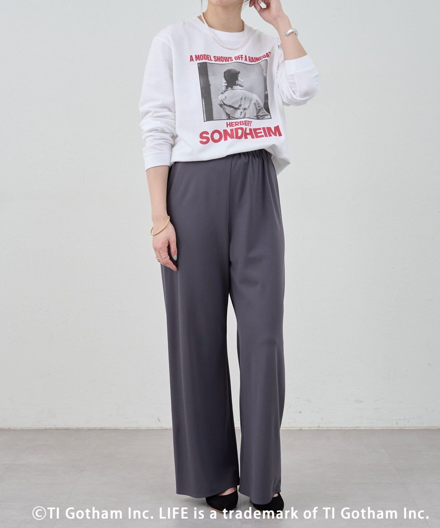 tシャツ 「GOOD ROCK SPEED」LIFE PC SONDHEIMロンT レディース GOOD ROCK SPEED】LIFE PC SONDHEIMロンT | SHENERY(シーナリー