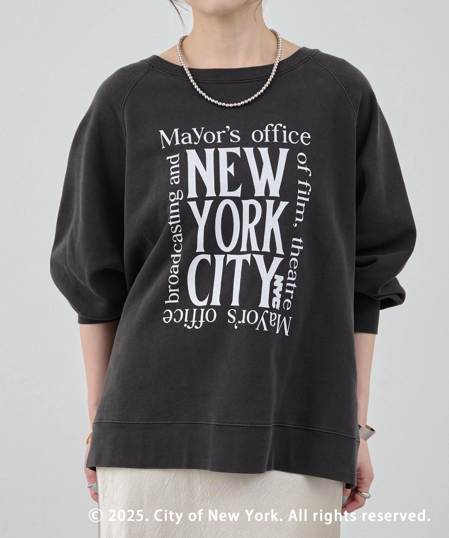 【2025 Autumn & Winter Pre Order】＼WEB限定アイテム／大人気！"NYC"スウェットが登場フロントのロゴが特徴的なスウェット。リラックス感のあ