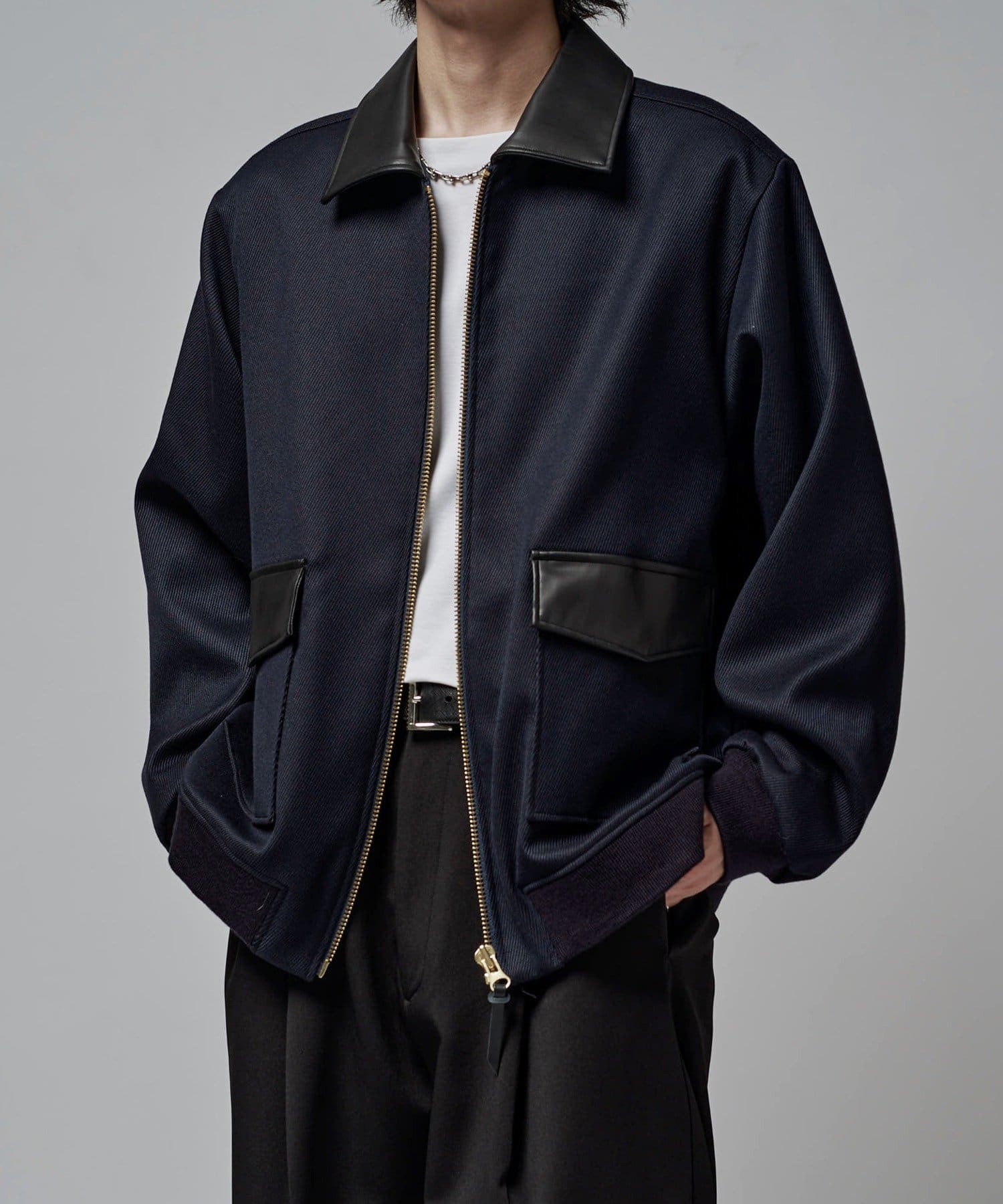 Lui's(ルイス) クラシックカルゼZIPブルゾン