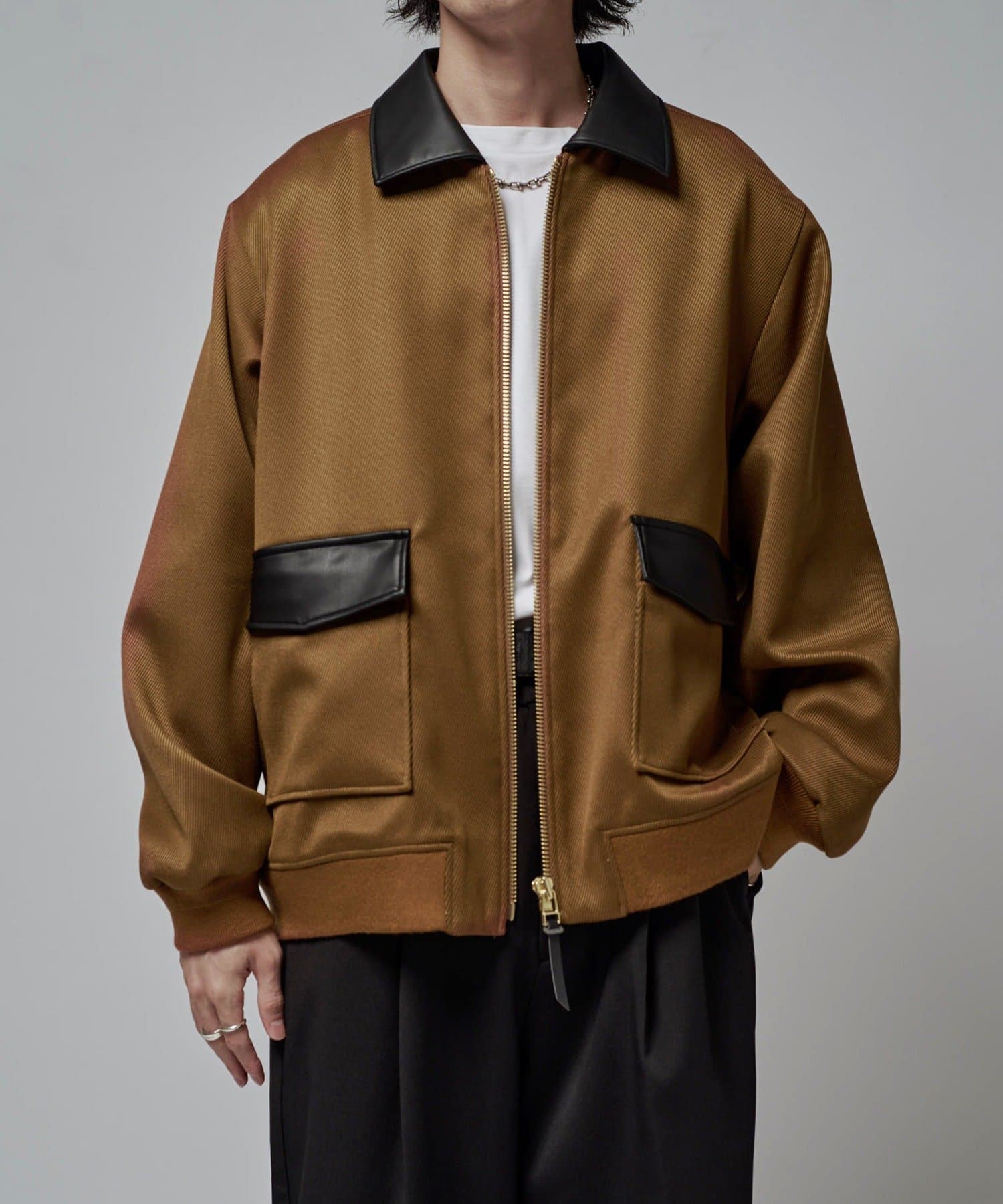 Lui's(ルイス) クラシックカルゼZIPブルゾン