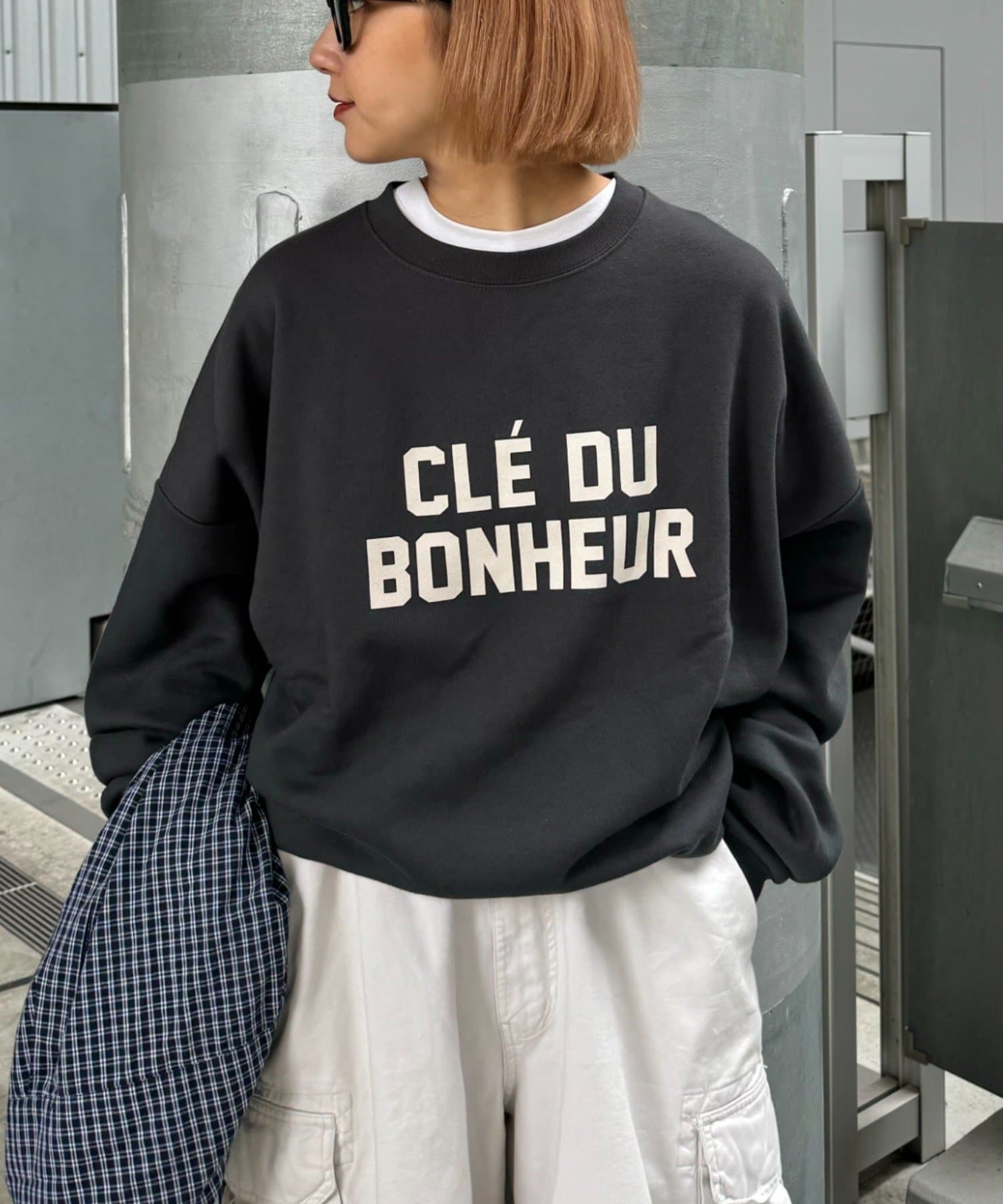 CIAOPANIC TYPY(チャオパニックティピー) 【WEB限定】CLE'DUビッグシルエットロゴスウェット