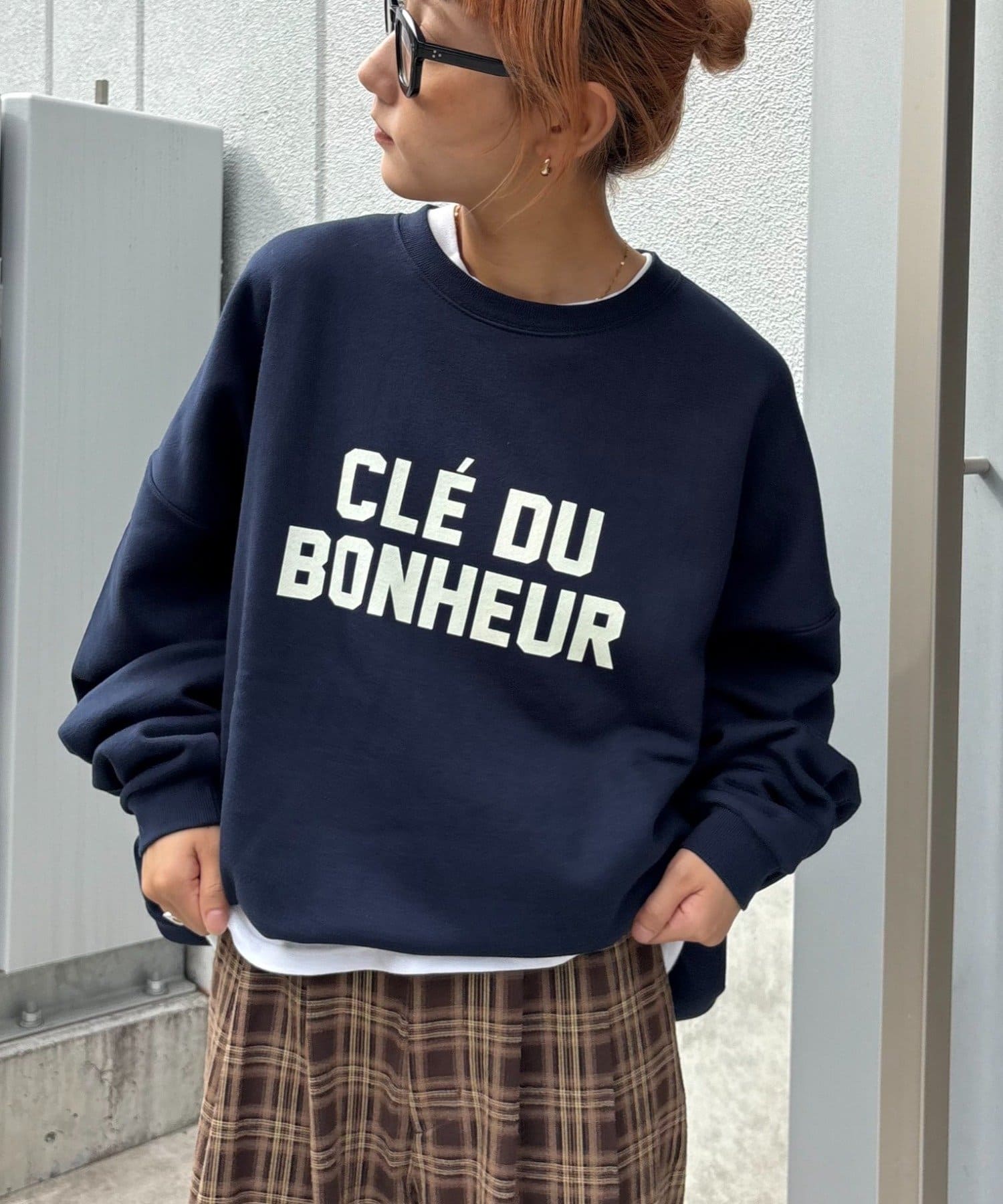 CIAOPANIC TYPY(チャオパニックティピー) 【WEB限定】CLE'DUビッグシルエットロゴスウェット