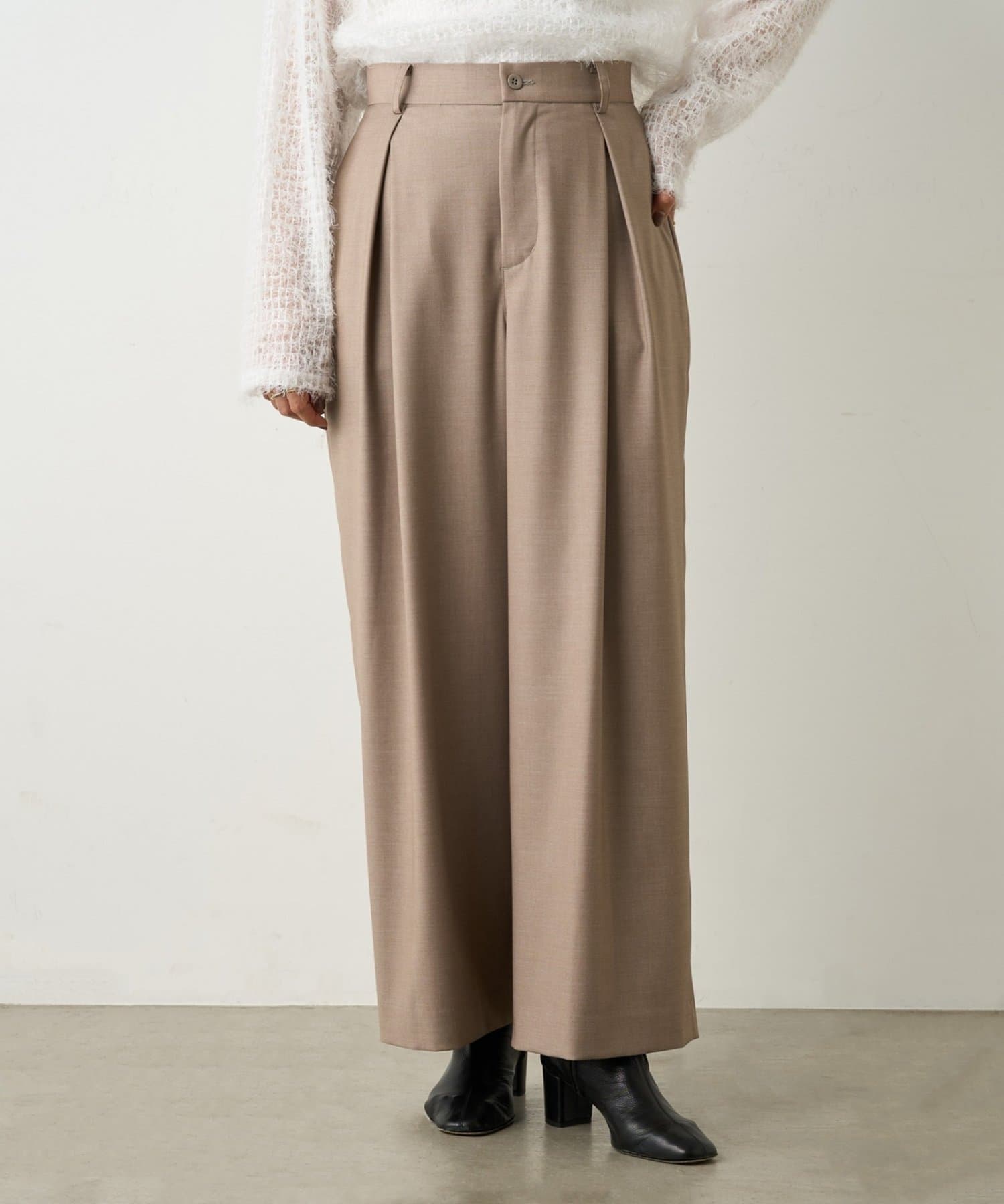 BEARDSLEY(ビアズリー) ワイドレッグパンツ