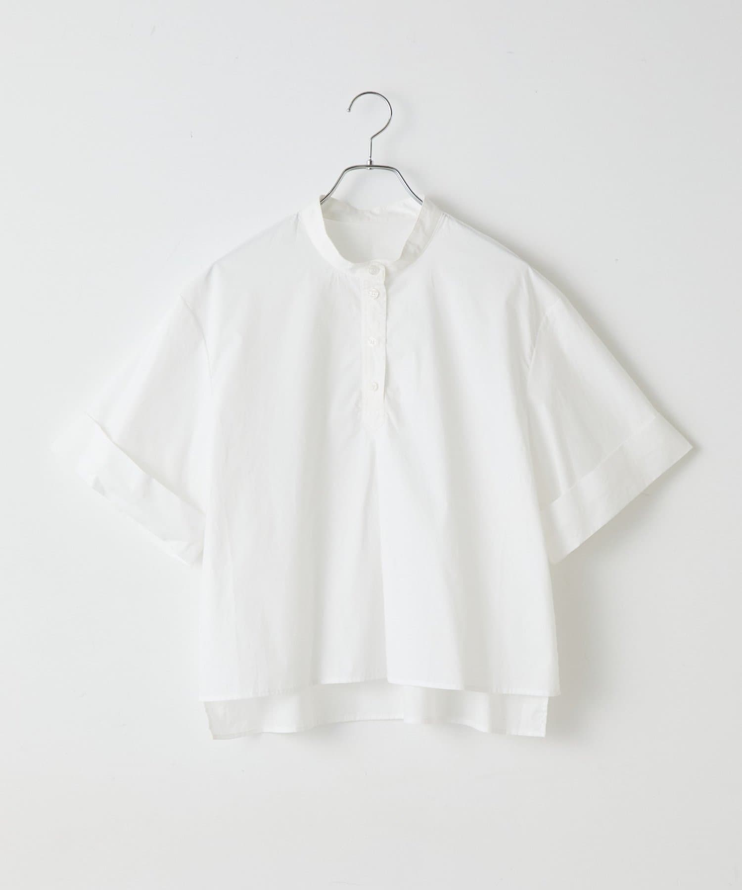 COLONY 2139(コロニー トゥーワンスリーナイン) スタンドカラーセンタータックシャツ