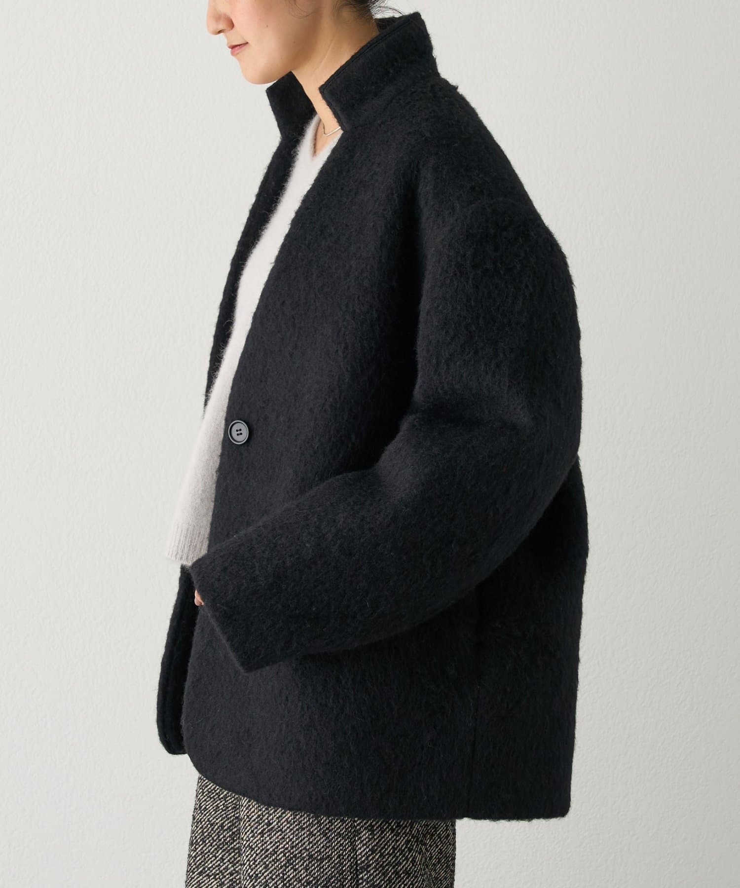 BEARDSLEY ブークレージャケット　ブラック ビアズリー BEARDSLEY ブークレージャケット （black