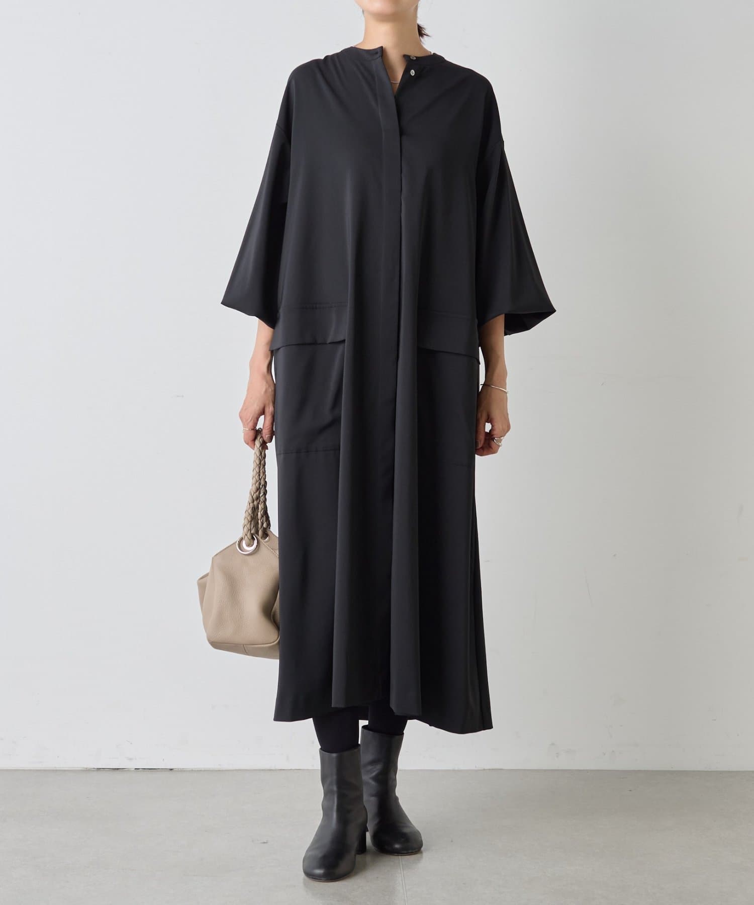 ⭐︎ビアズリー⭐︎BIGシャツチュニック⭐︎ネイビー⭐︎ ビッグシャツワンピース | BEARDSLEY(ビアズリー)レディース