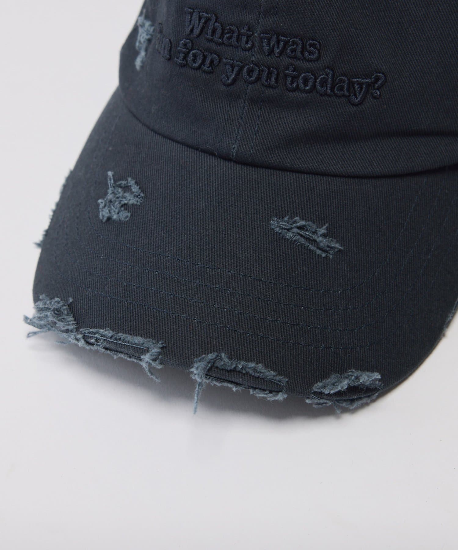 CIAOPANIC TYPY(チャオパニックティピー) 【UNISEX】ダメージロゴキャップ