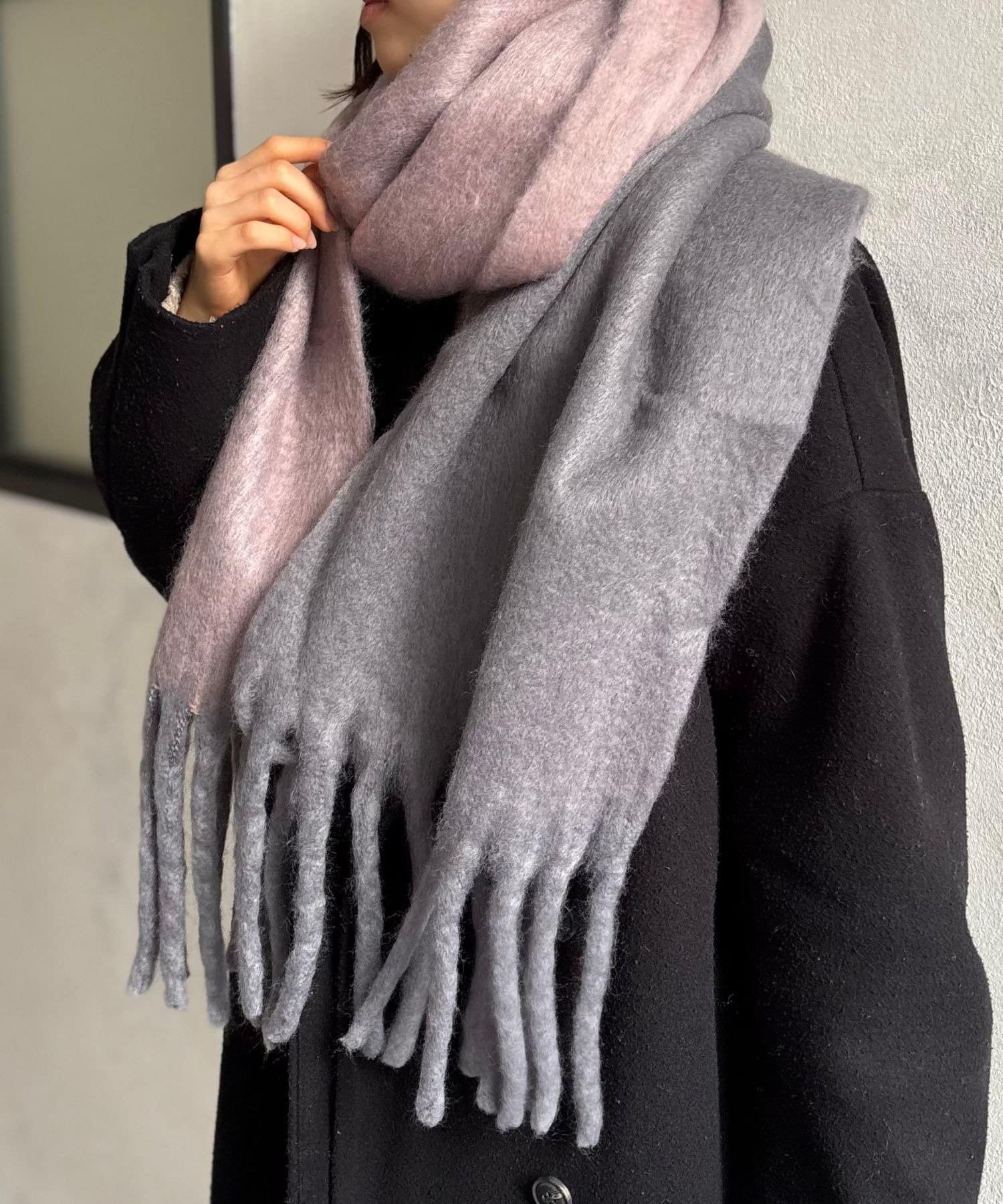 LOCUST(ローカスト) バイカラーマフラー