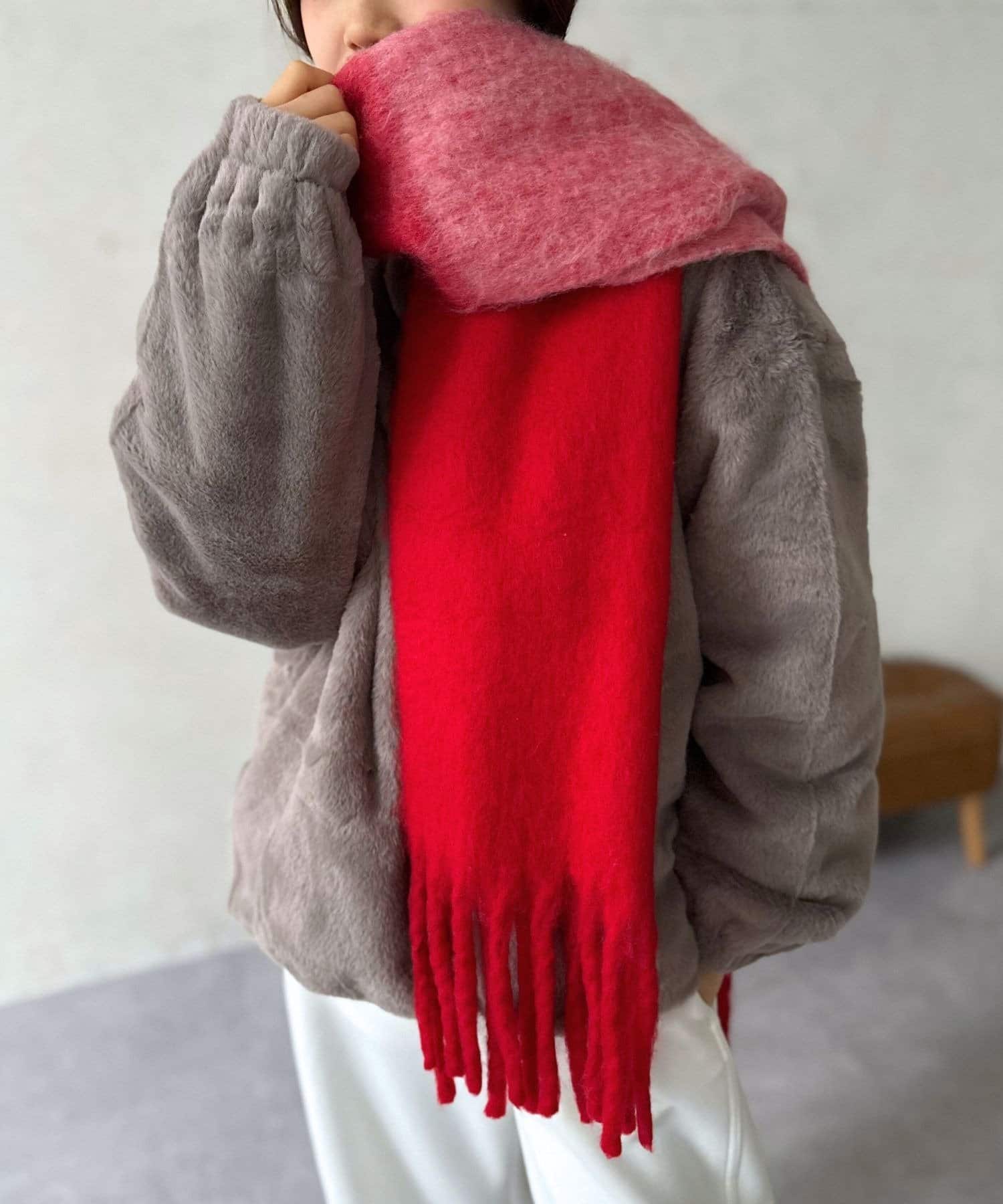 LOCUST(ローカスト) バイカラーマフラー