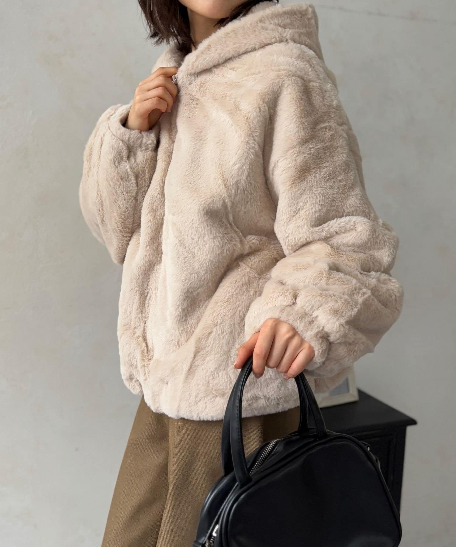 LOCUST(ローカスト) ファーフードジャケット