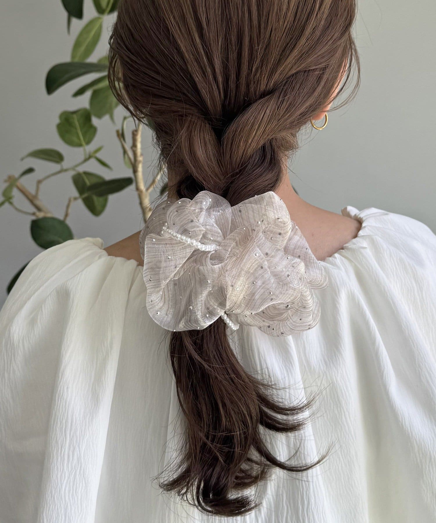 Lattice(ラティス) ストーンパールシュシュ