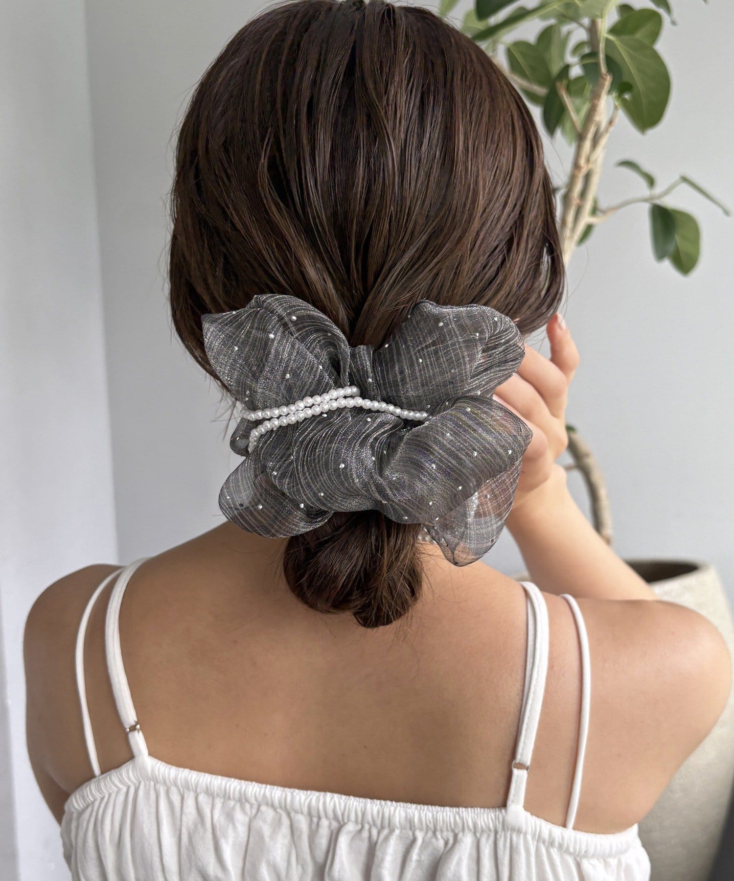 Lattice(ラティス) ストーンパールシュシュ