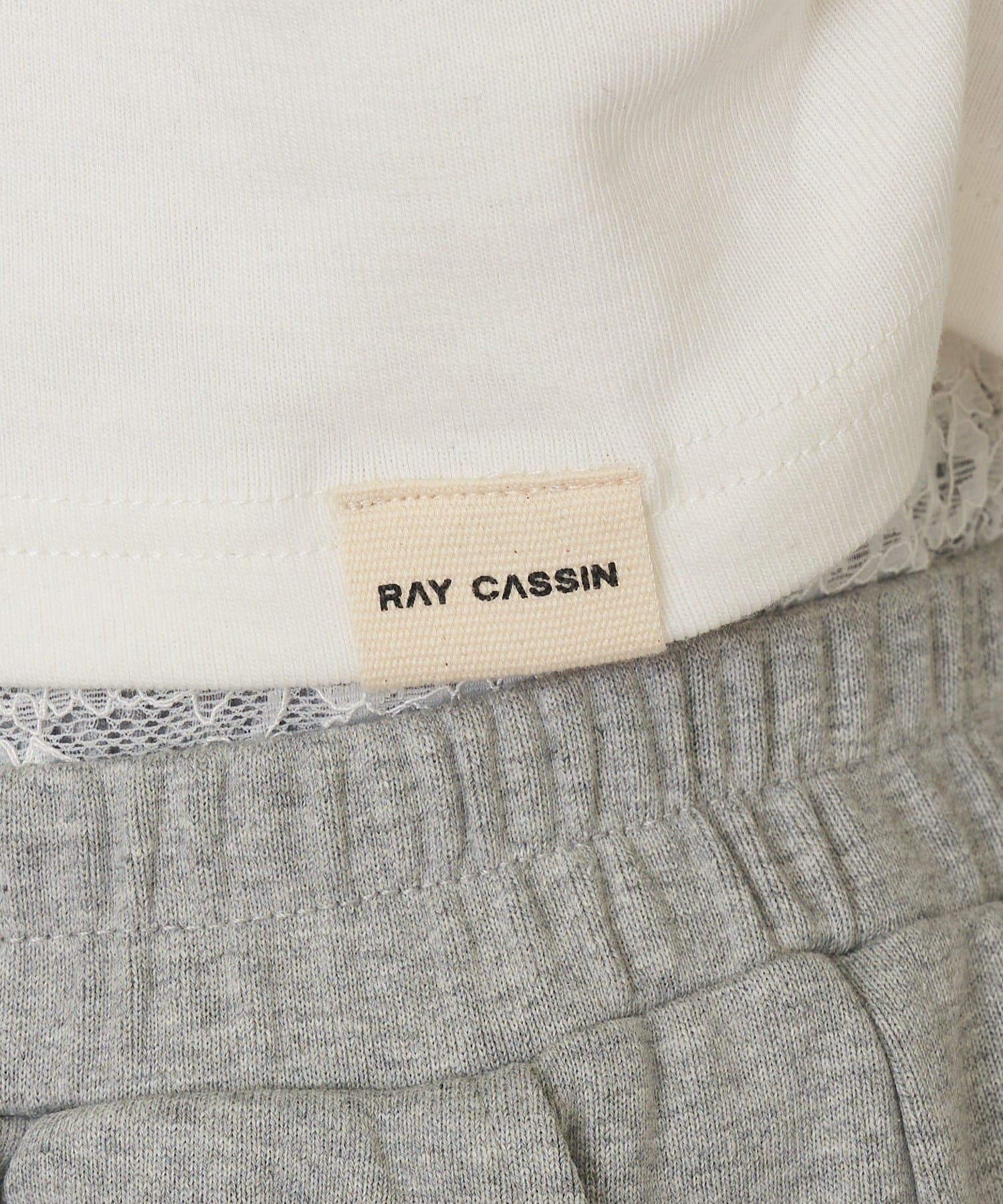 RAY CASSIN(レイカズン) ピグメントシャーリングチビＴシャツ