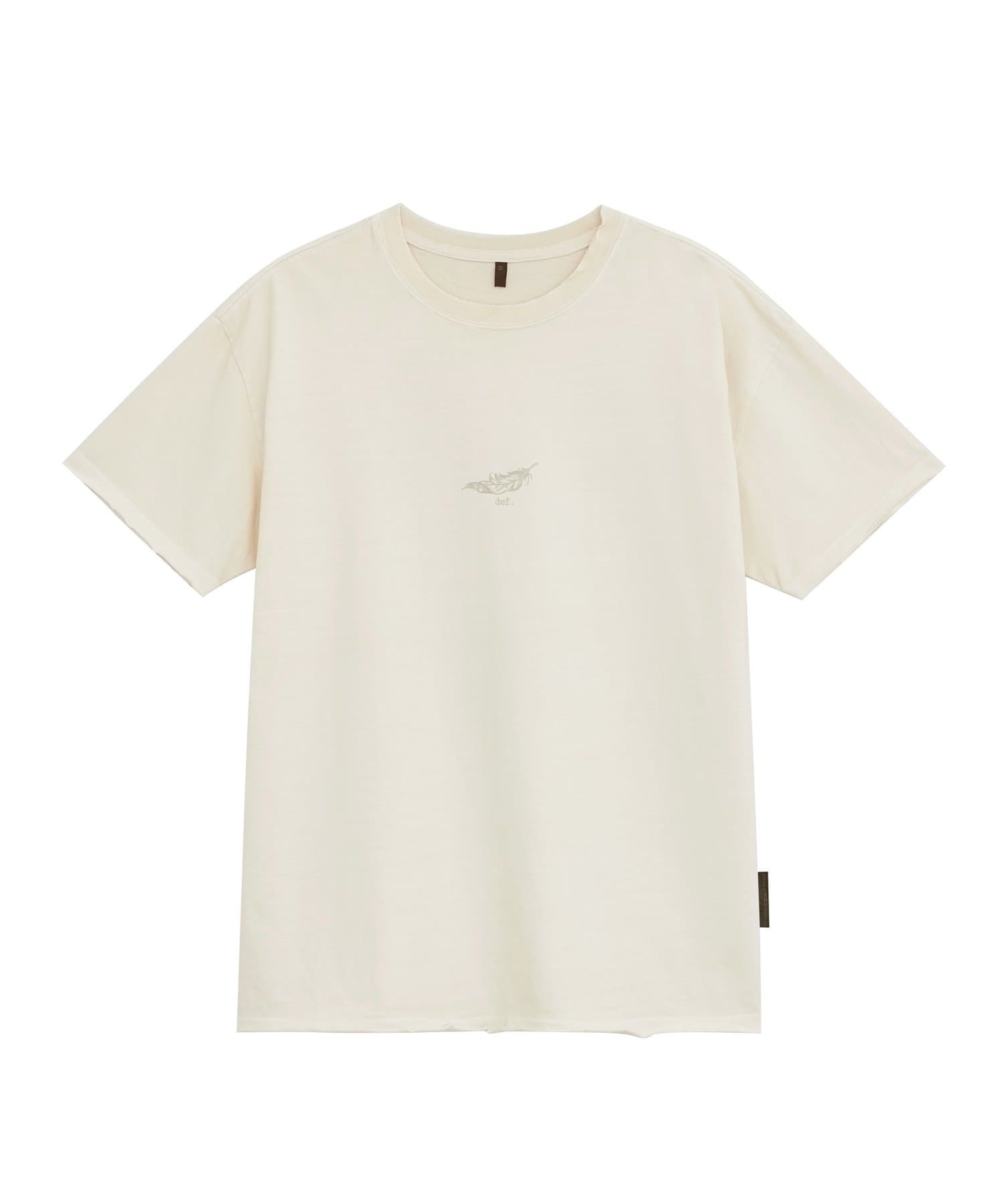 CIAOPANIC(チャオパニック) 【DEFGARMENTS/デフガーメンツ】FEATHER BLUSH T-SHIRTS