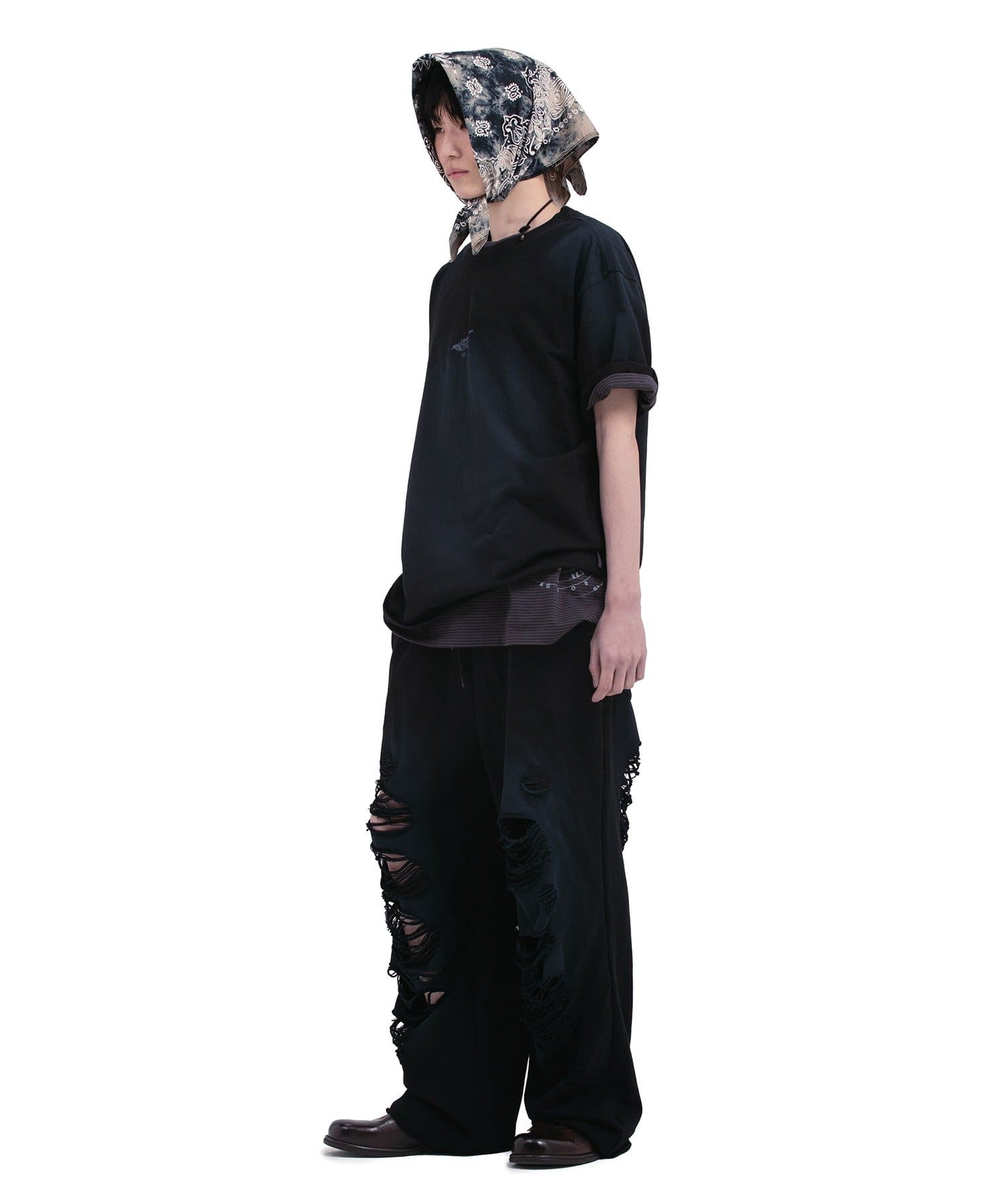 CIAOPANIC(チャオパニック) 【DEFGARMENTS/デフガーメンツ】FEATHER BLUSH T-SHIRTS