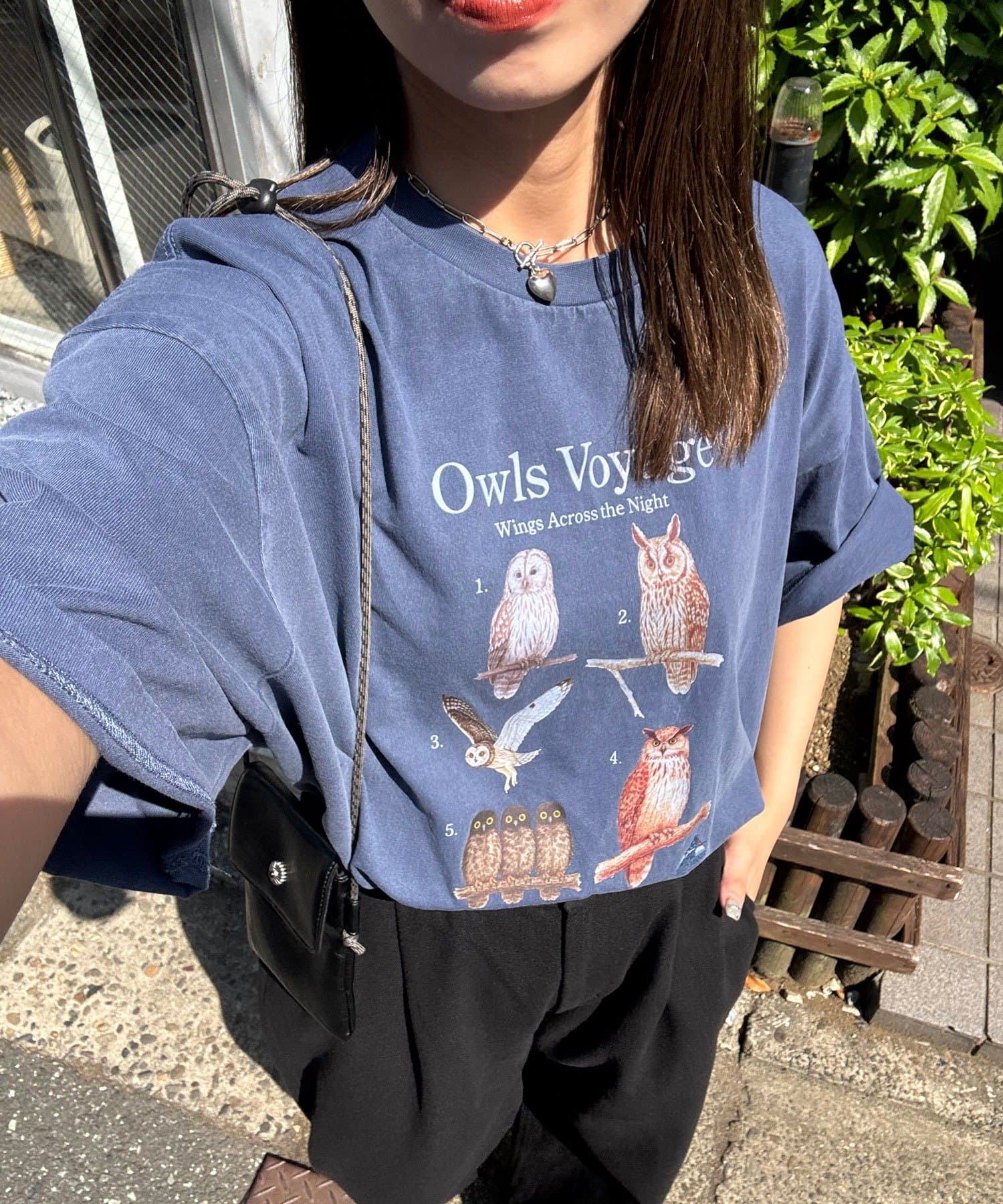 街でも自然を感じるワイルドライフTシャツ▼ポイントまるで図鑑の1ページのような、日本の野鳥たちをリアルにプリントしたコレクションTシャツ。洗いのかかったボディとヴィンテージライクな色味が、ラフだけど品