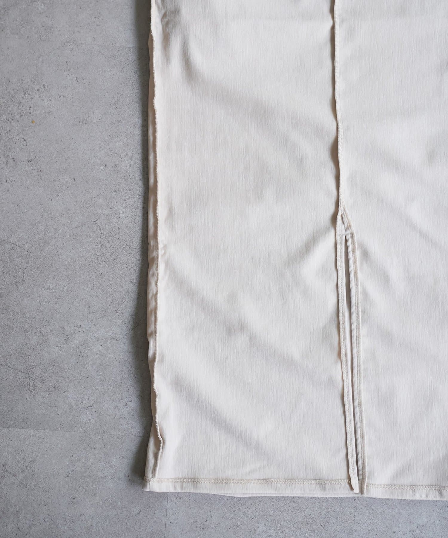 DISCOAT(ディスコート) 【低身長サイズあり/高見え】杢ベロアワンピース