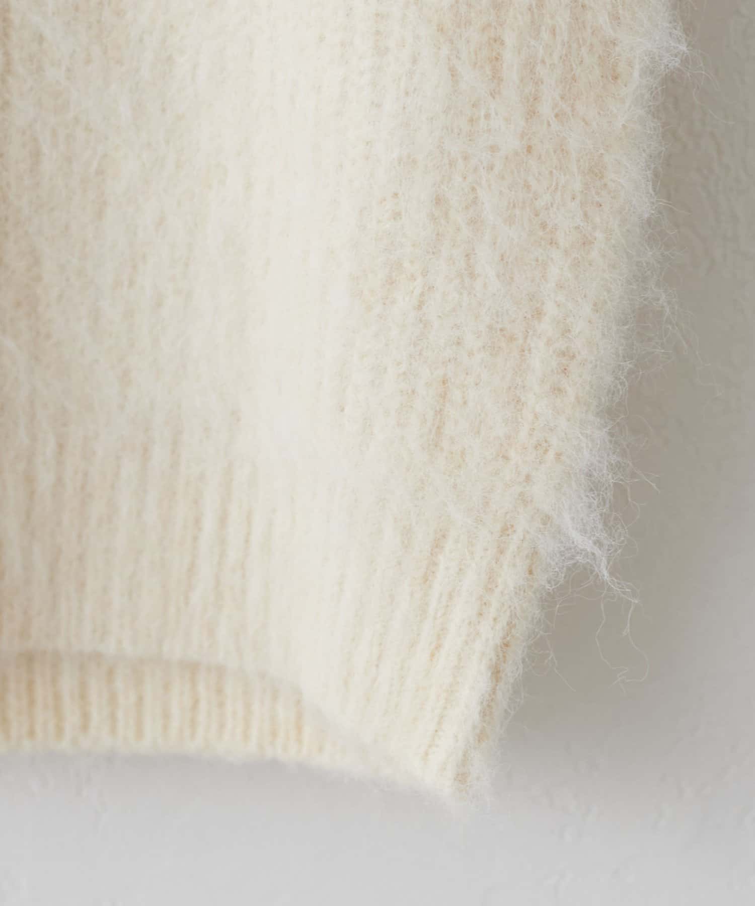 DISCOAT(ディスコート) 【今買って冬まで使える♪】シャギーUネックベスト《WEB限定カラーあり》