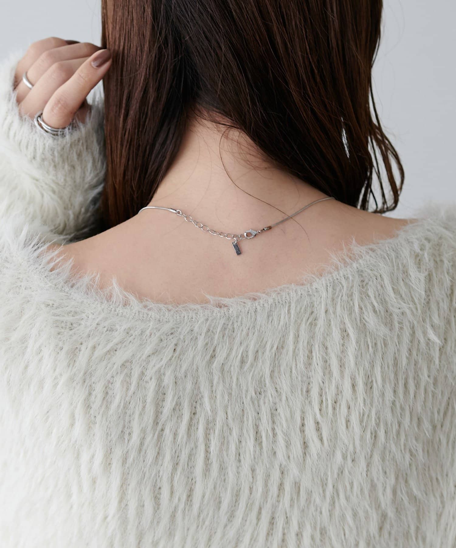 DISCOAT(ディスコート) 【ご好評につき今年も登場！】フェザーヤーン2WAYワンショルプルオーバー《WEB限定カラーあり》