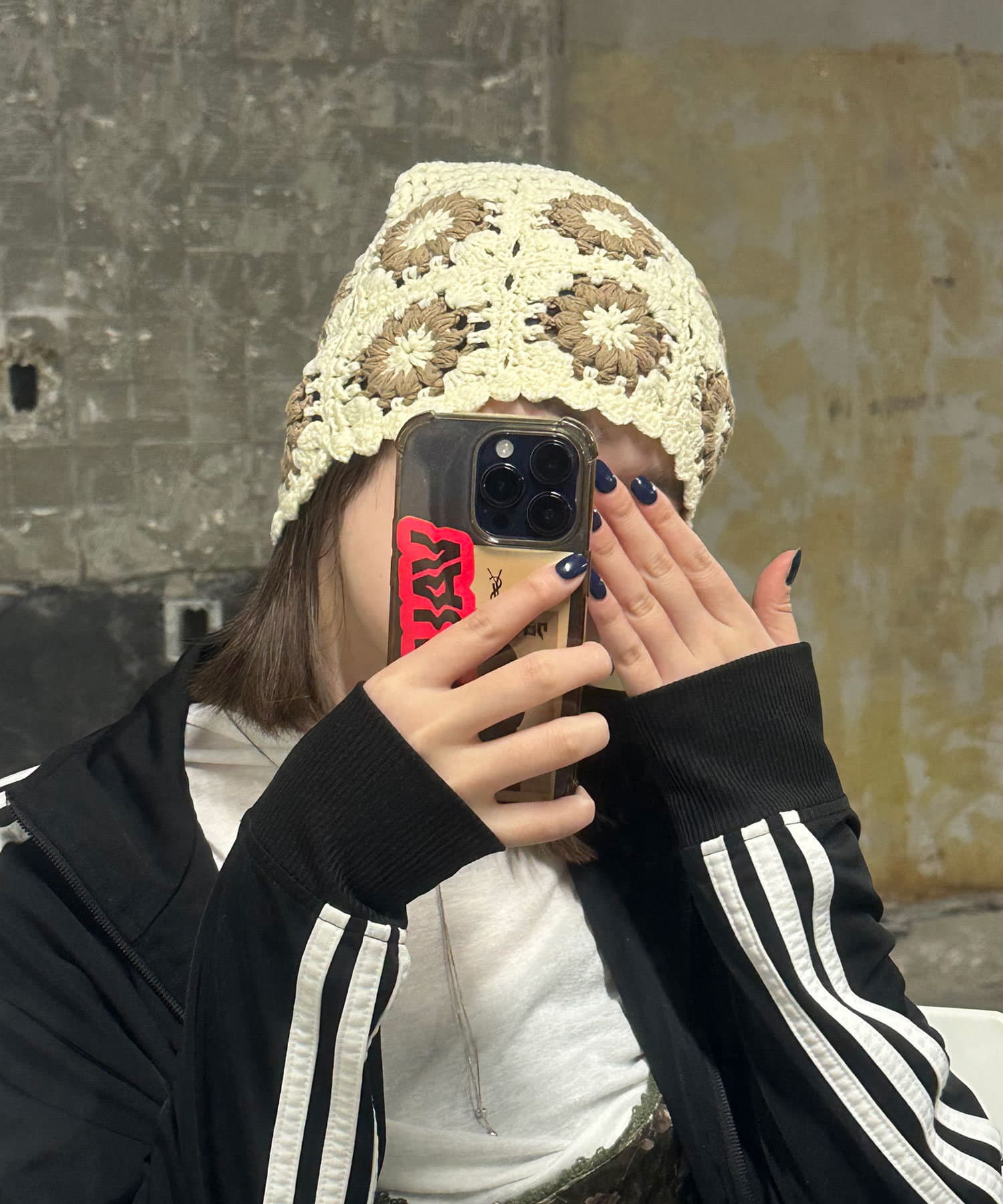 Ciaopanic】クロシェフラワービーニー帽 | OUTLET(アウトレット