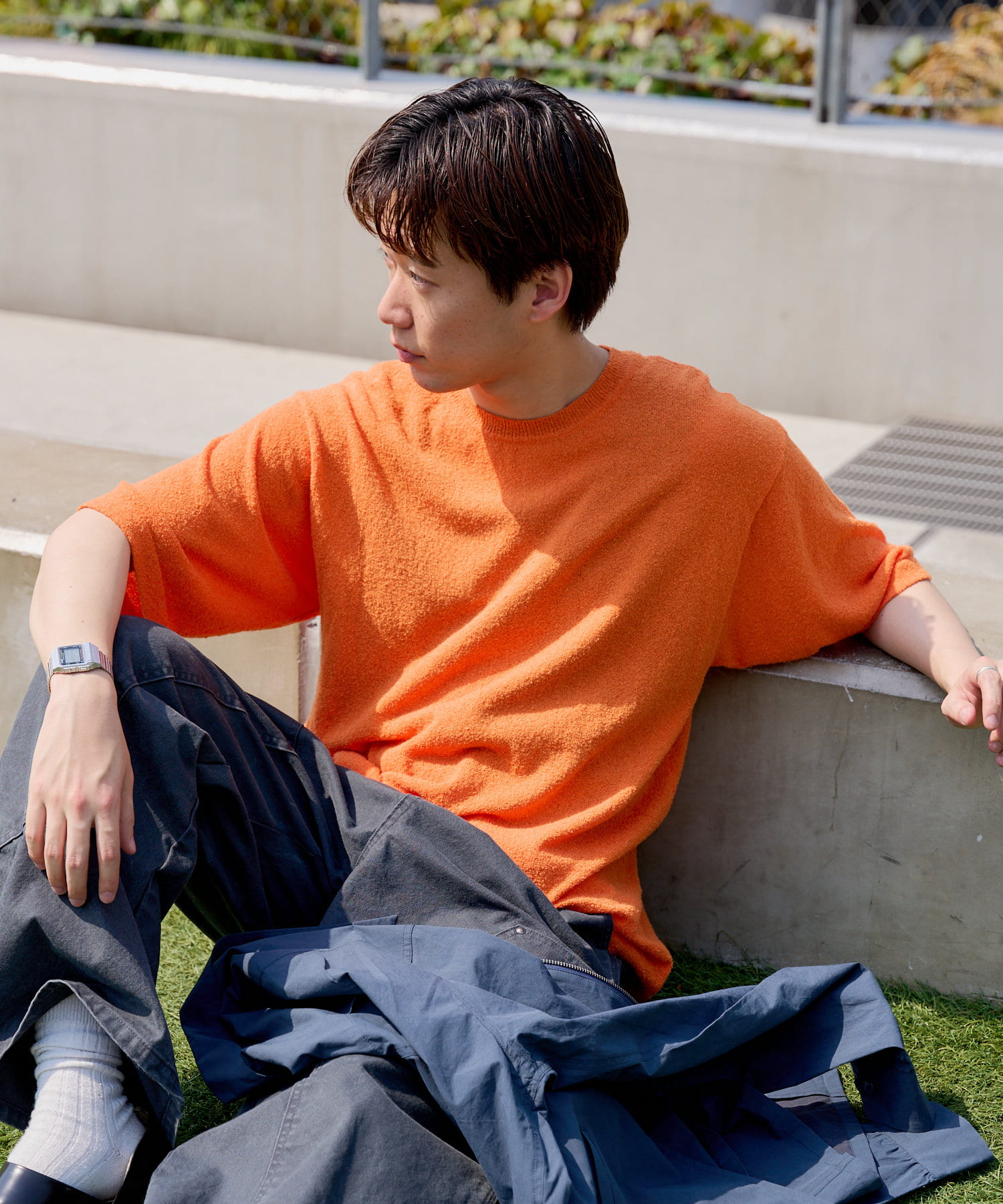 OUTLET(アウトレット) 【Kastane】【WHIMSIC】ブークレニットTシャツ