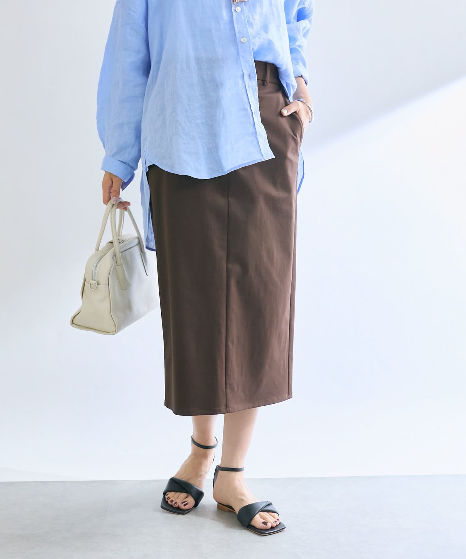 OUTLET(アウトレット) 【RIVE DROITE】チノスカート