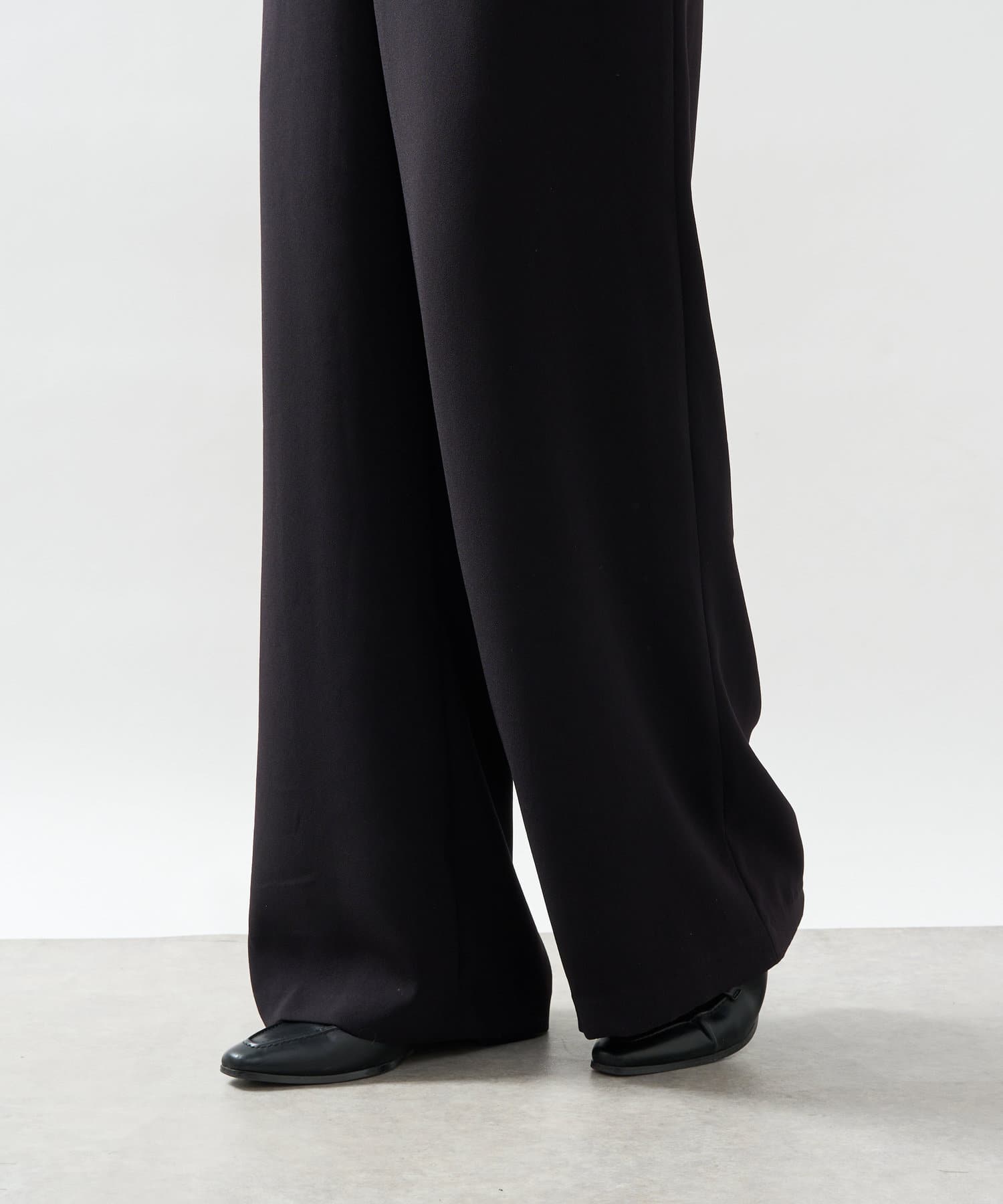 OUTLET(アウトレット) 【un dix cors】ラメドロストイージーパンツ