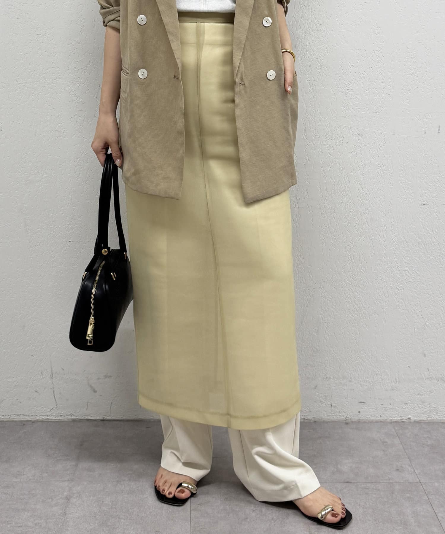 Loungedress】シアーメッシュダンボールスカート | OUTLET