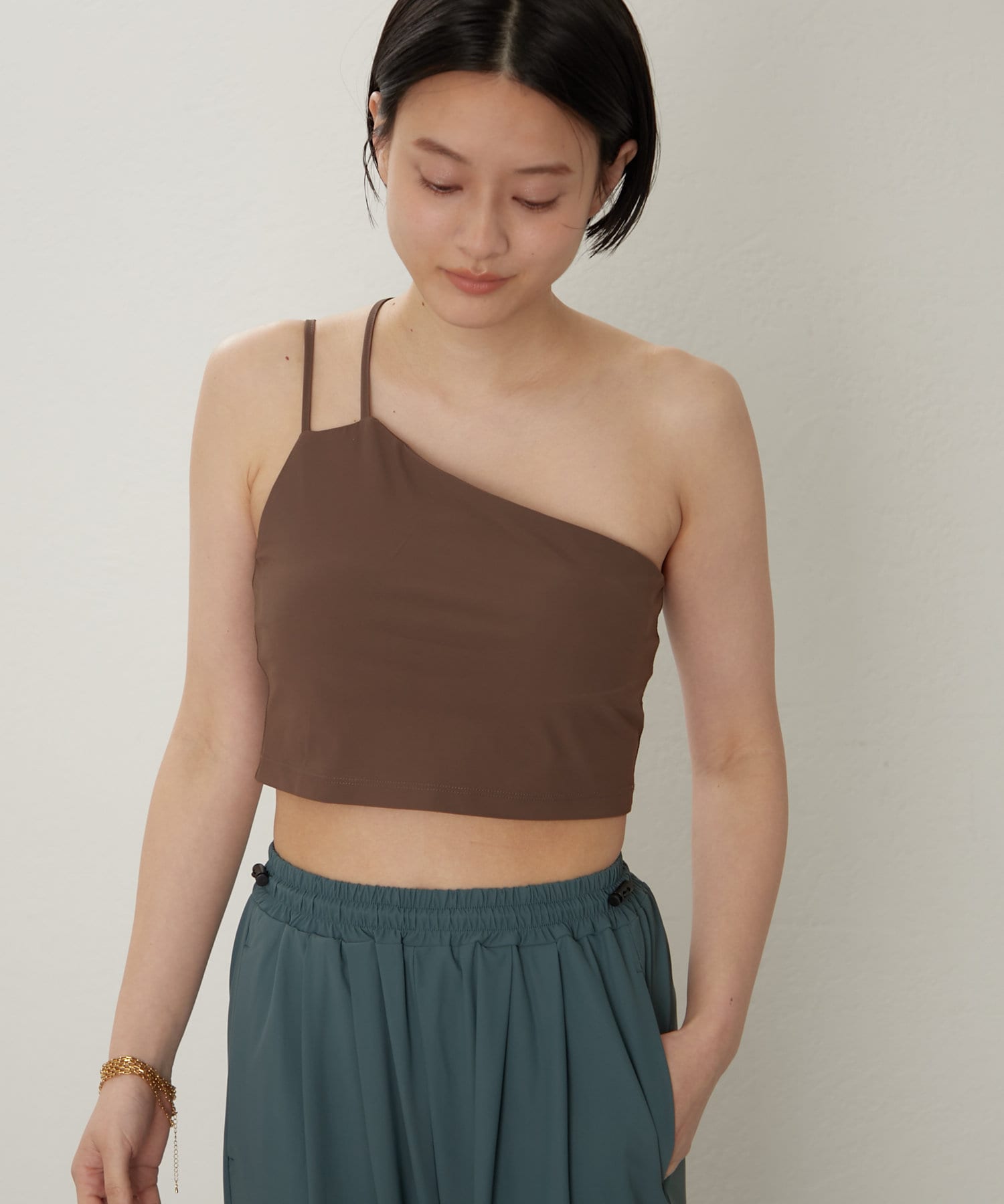 OUTLET(アウトレット) 【earthy_】ダブルストラップブラトップ