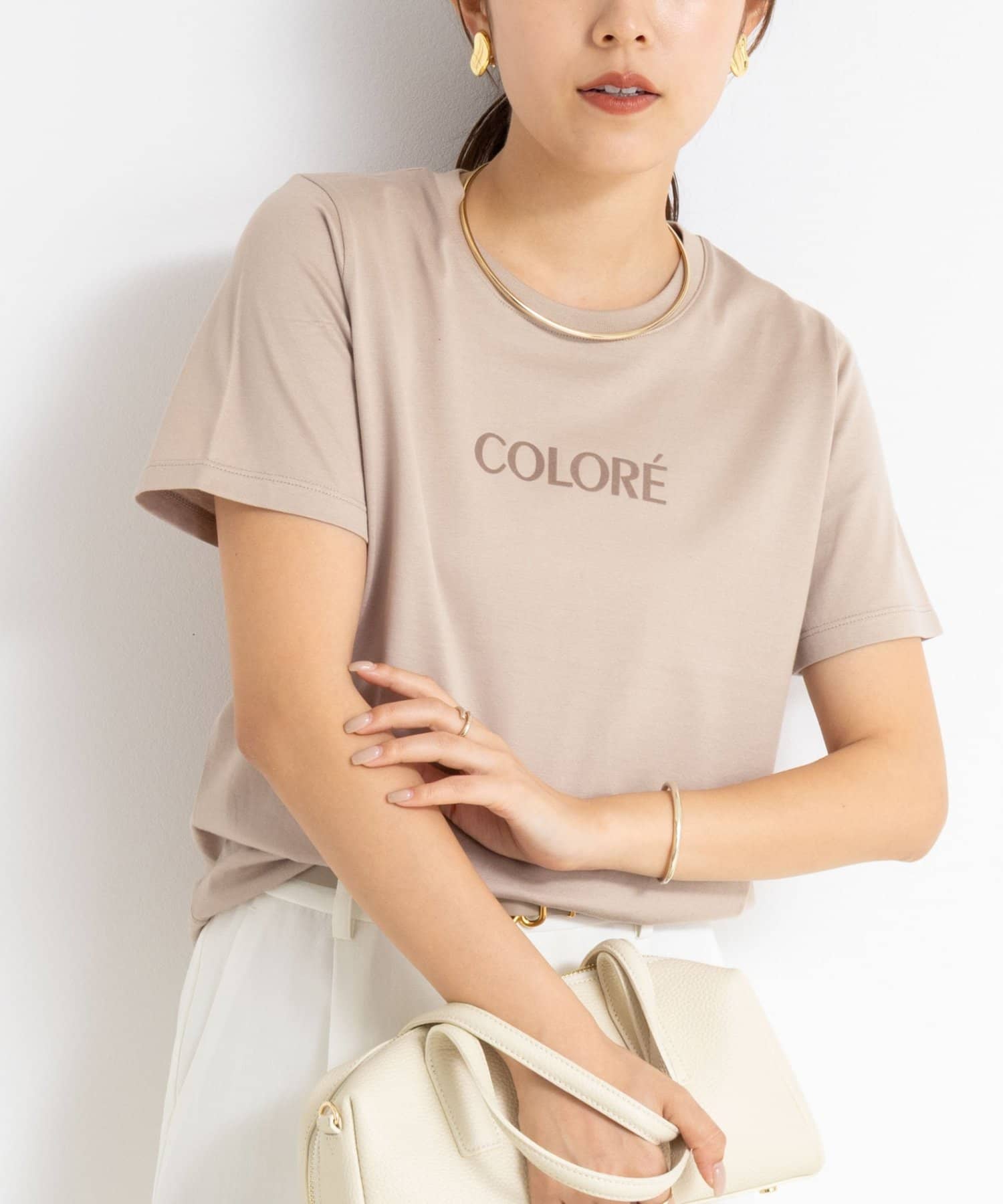 NOLLEY'S(ノーリーズ) シルケット天竺フロッキーロゴTシャツ